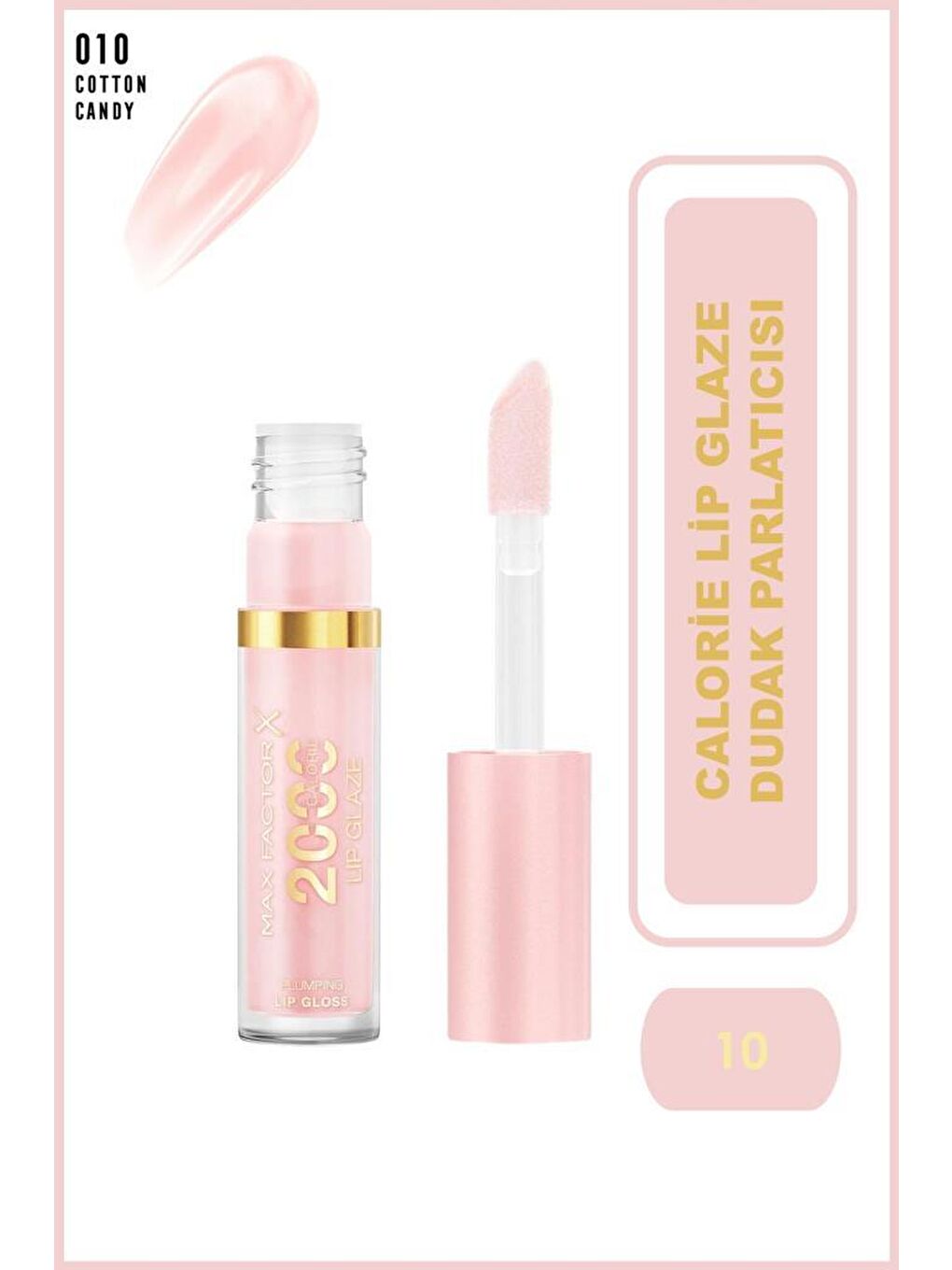 Max Factor 2000 Cal Lıp Glaze   010 Pamuk Candy