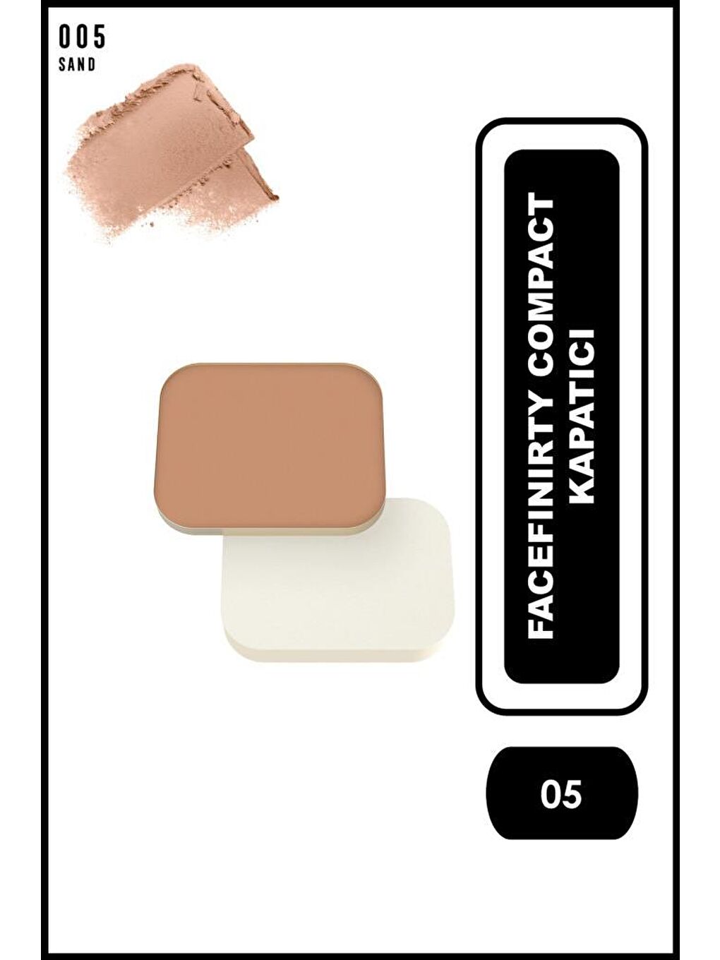 Max Factor Facefınıty Compact Fdt Refıll 05 Sand