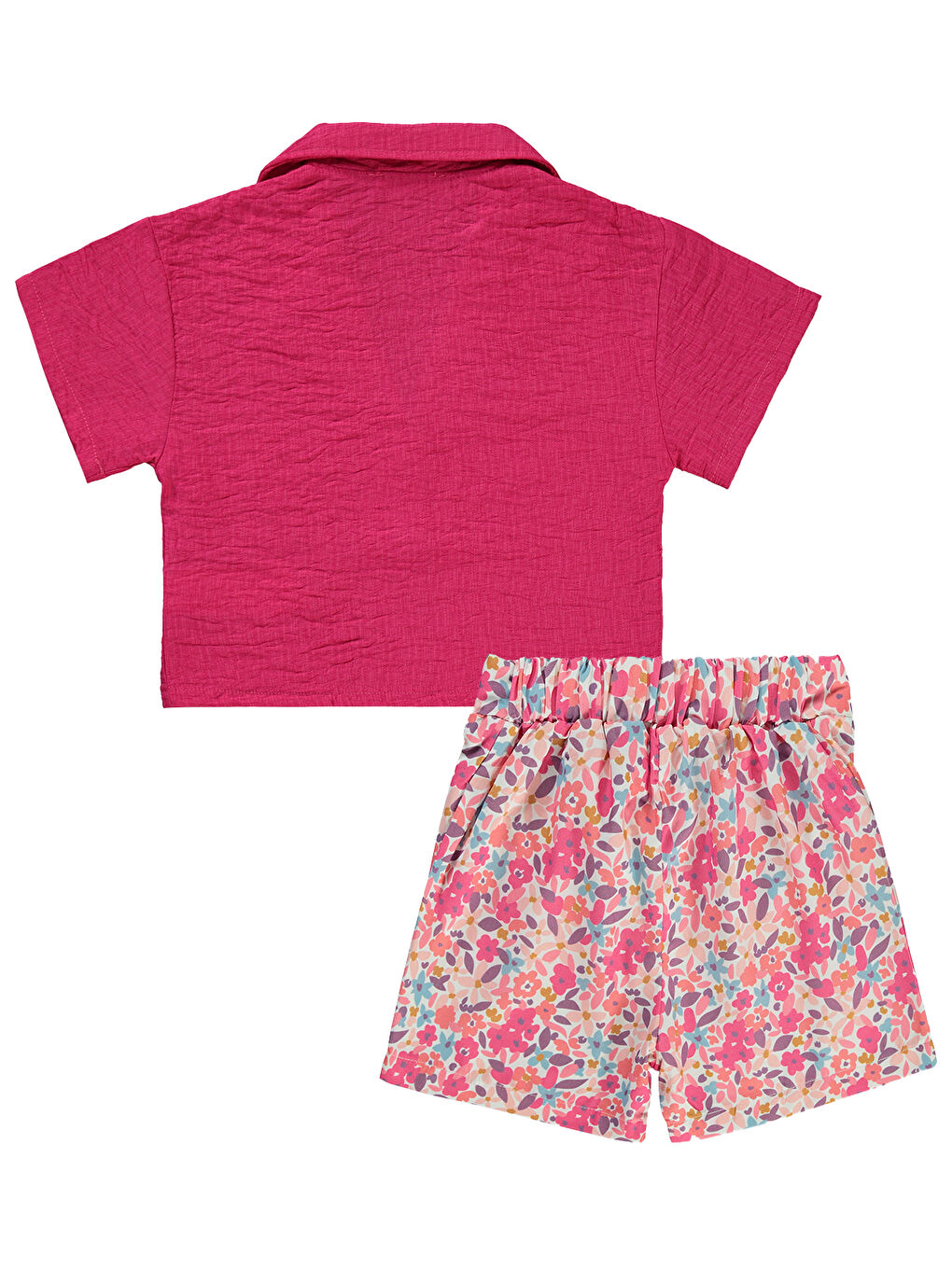 Girls Kız Çocuk Takım 6-9 Yaş Fuşya-1