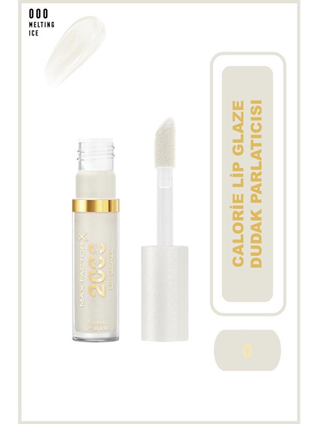Max Factor 2000 Cal Lıp Glaze - 000 Meltıng Ice