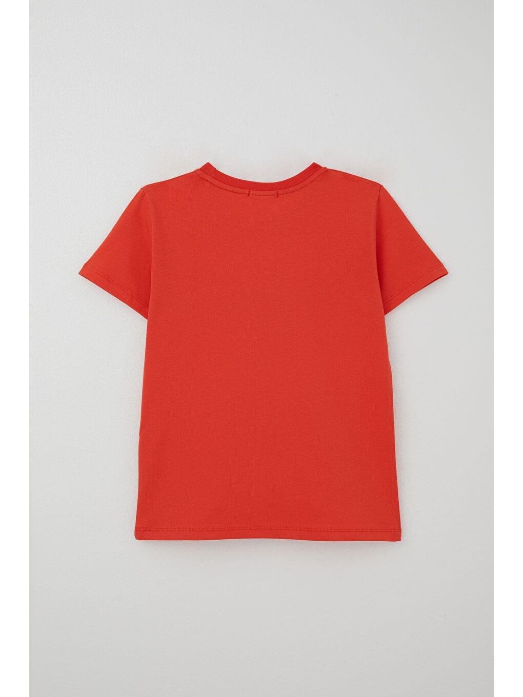 Kırmızı Erkek Çocuk Şortlu Takım Yazı Baskılı Beli Lastikli Narçiçeği (8-14 Yaş)-6