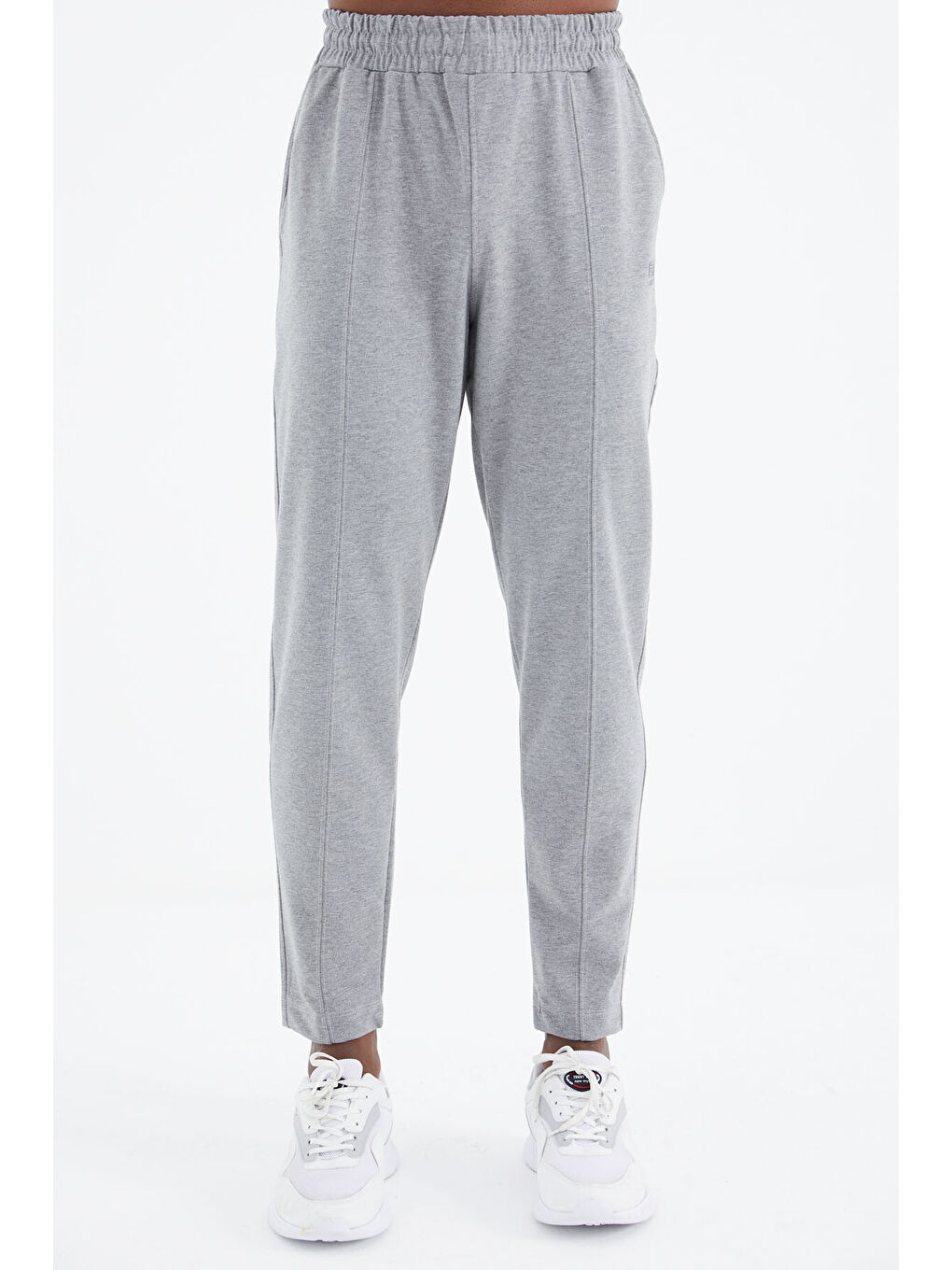 Kelvin Gri Melanj Kelvin Basic Erkek Eşofman Takım - 85230-2