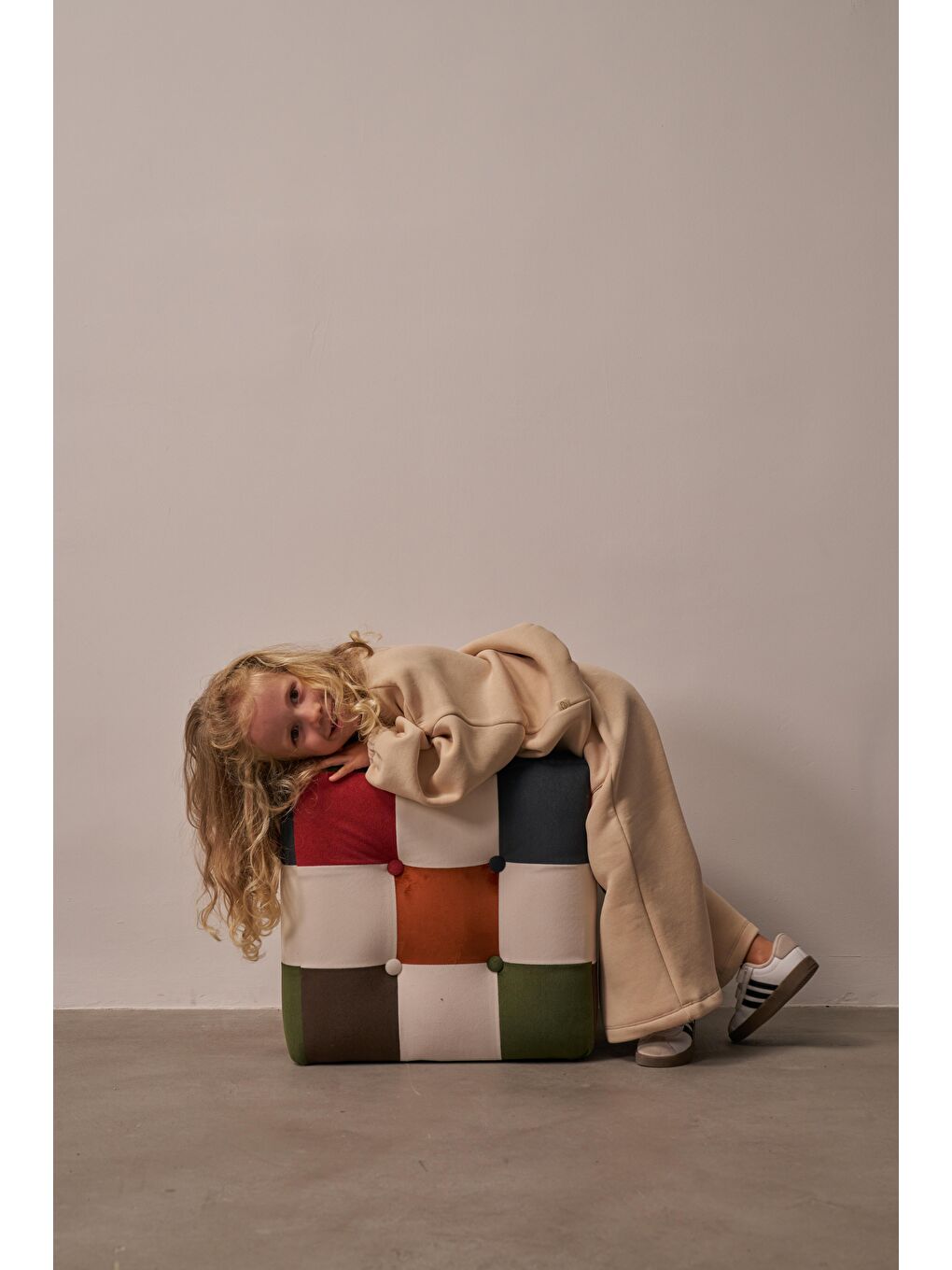 Bej Unisex Tinypeak Alt Üst Takım-6