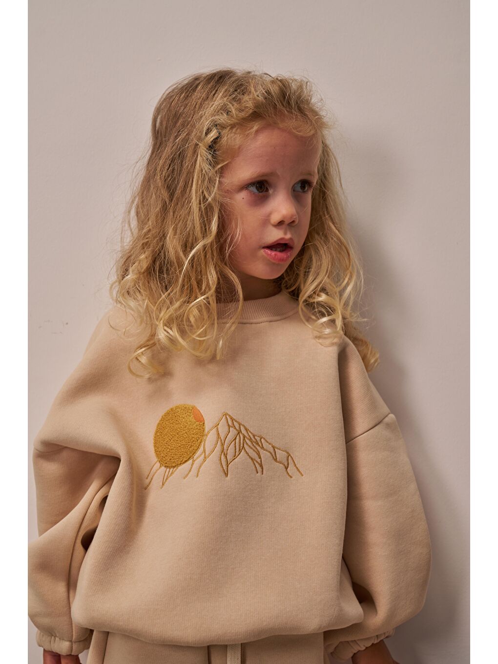 Bej Unisex Tinypeak Alt Üst Takım-9