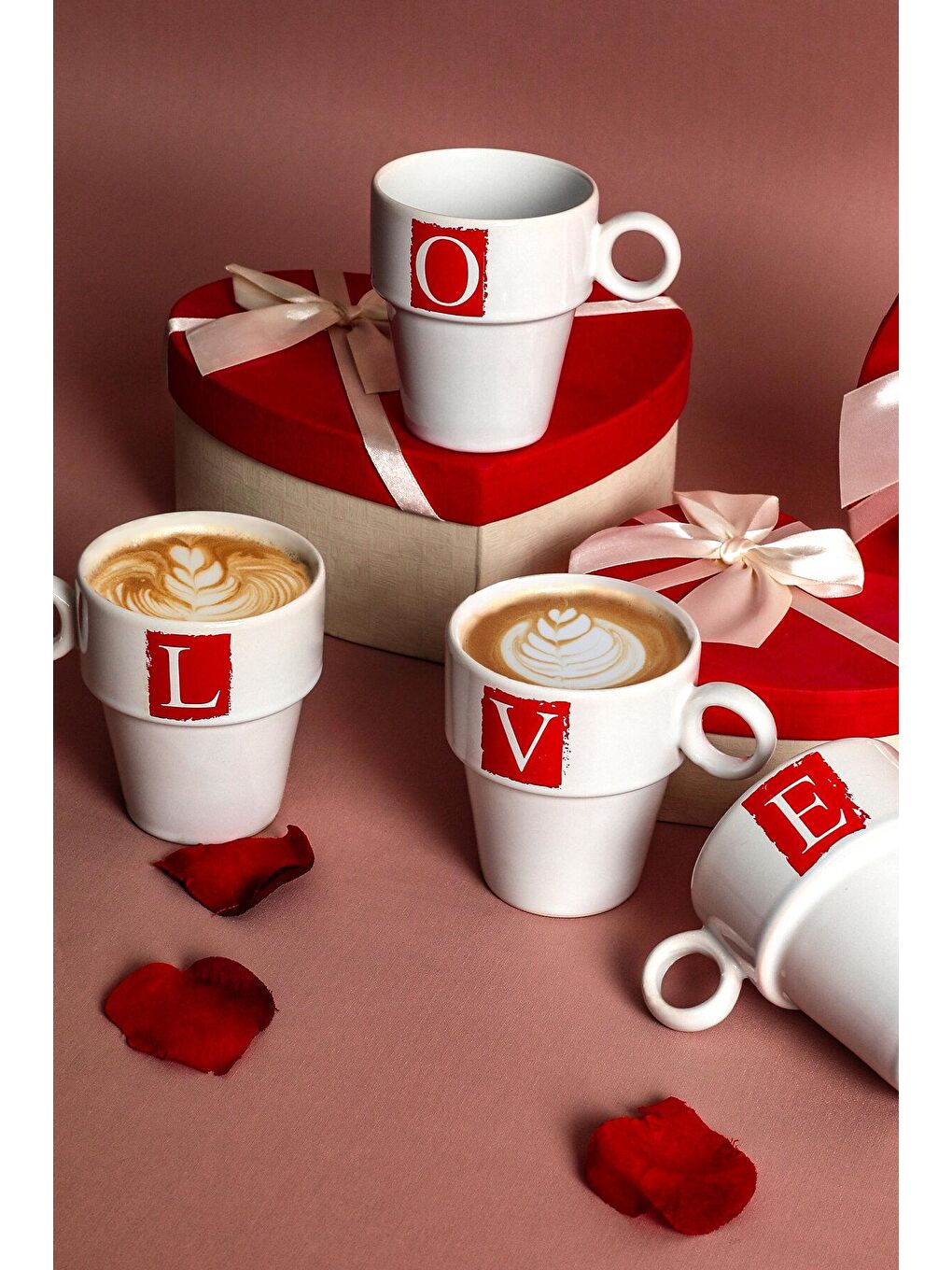 Karışık Love Joker Kupa 10 Cm 4 Adet-1