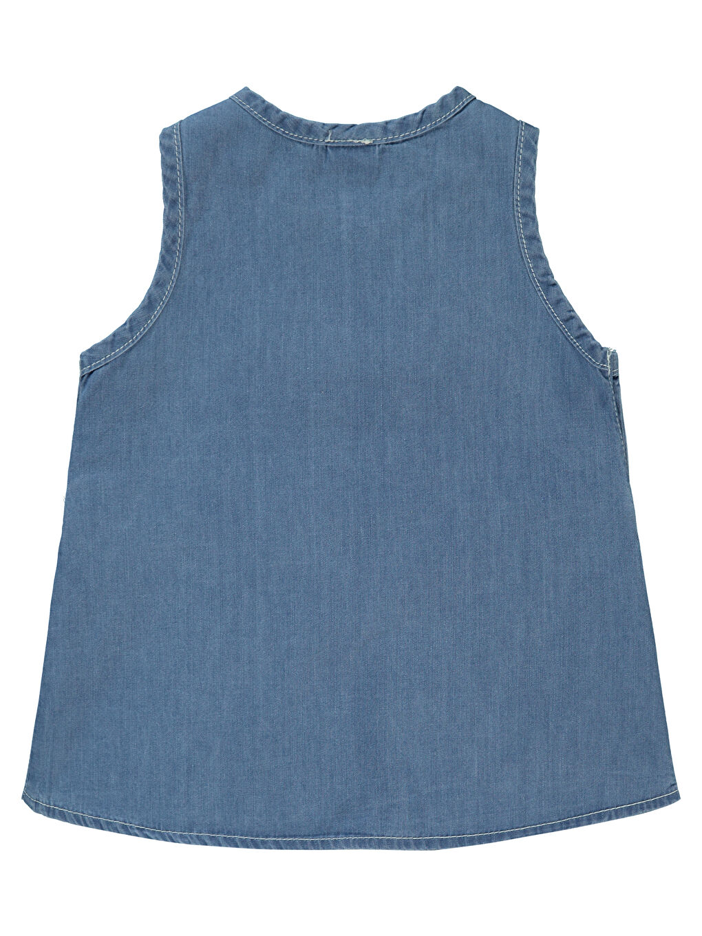 Baby Kız Bebek Elbise 6-18 Ay Mavi-1