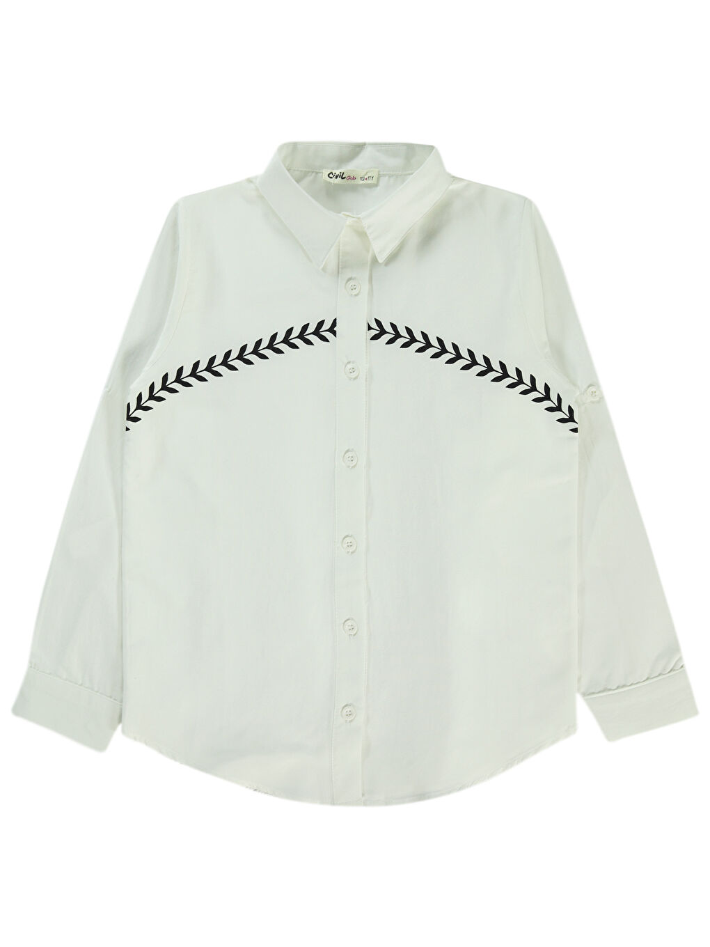 Girls Kız Çocuk Gömlek 10-13 Yaş Beyaz