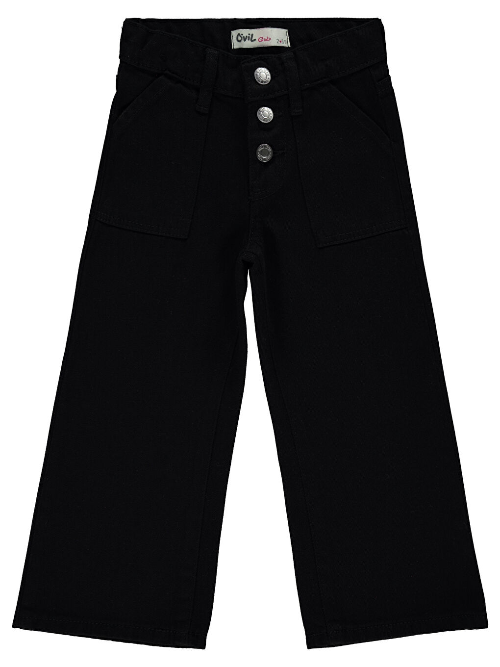 Girls Kız Çocuk Pantolon 2-5 Yaş Siyah