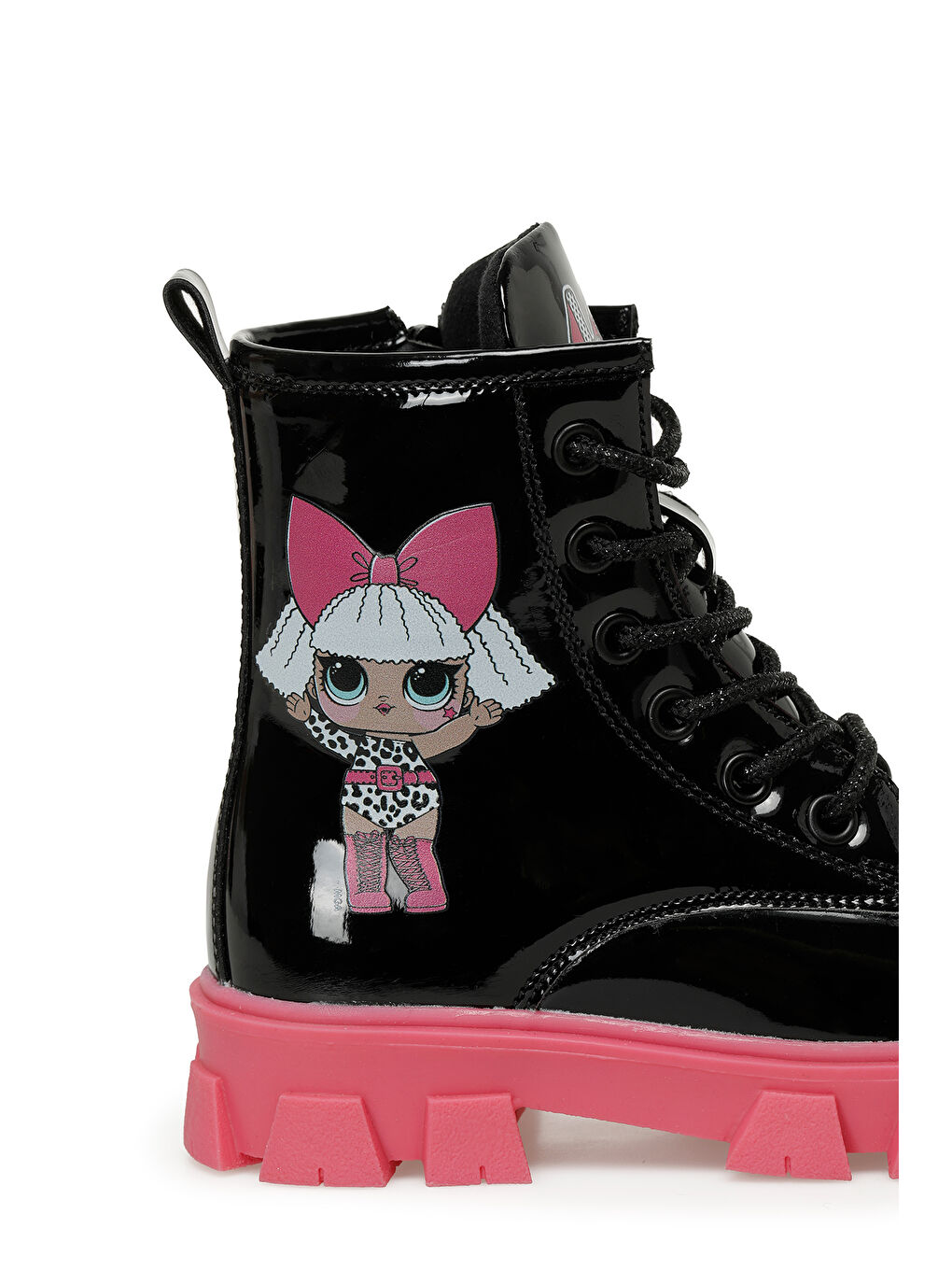 LUSILU.P3PR Siyah Kız Çocuk Worker Bot-6