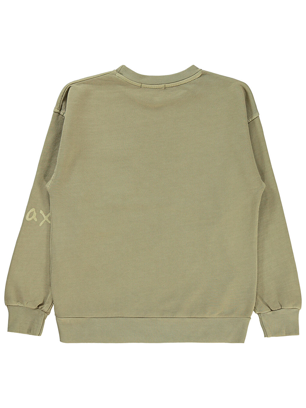 Bej Boys Erkek Çocuk Sweatshirt 6-9 Yaş Taş Rengi-1