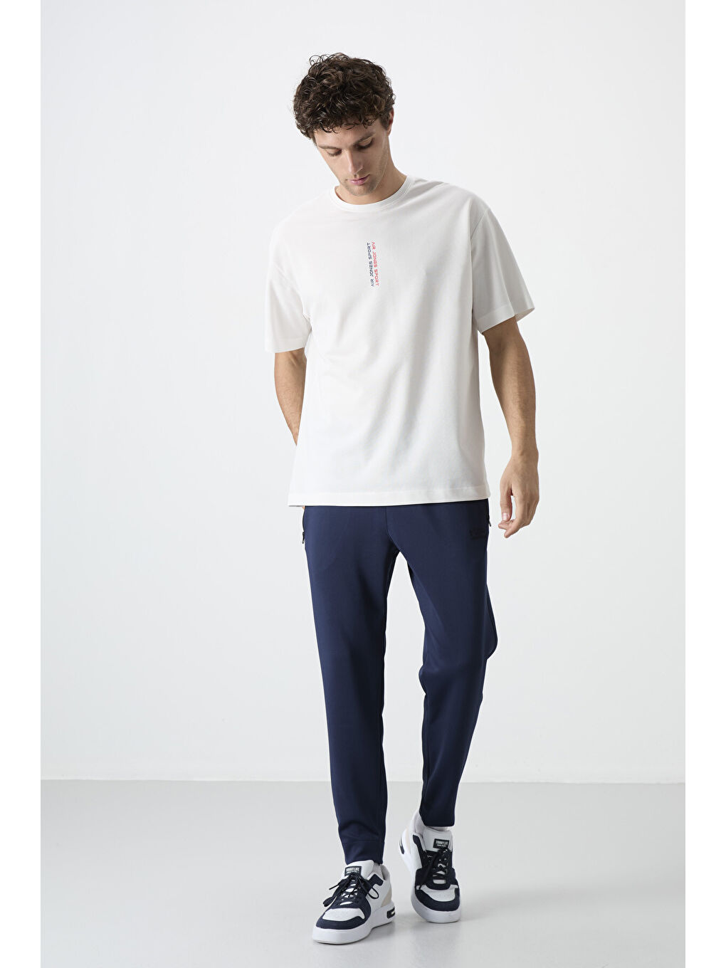 Barton Lacivert Erkek Jogger Eşofman Altı- 84952-1