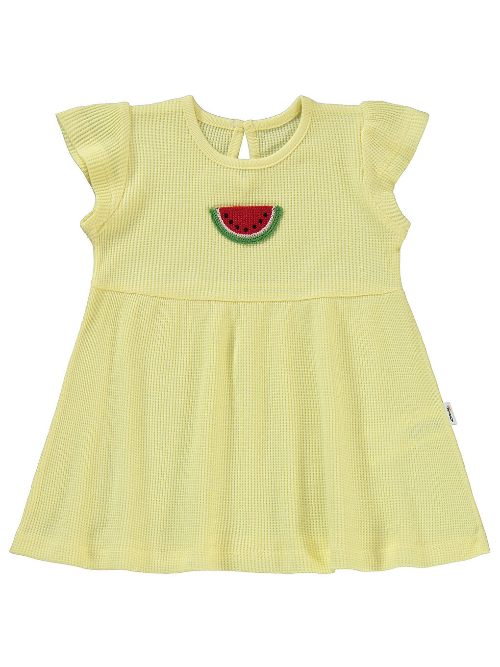 Baby Kız Bebek Elbise 6-18 Ay Sarı