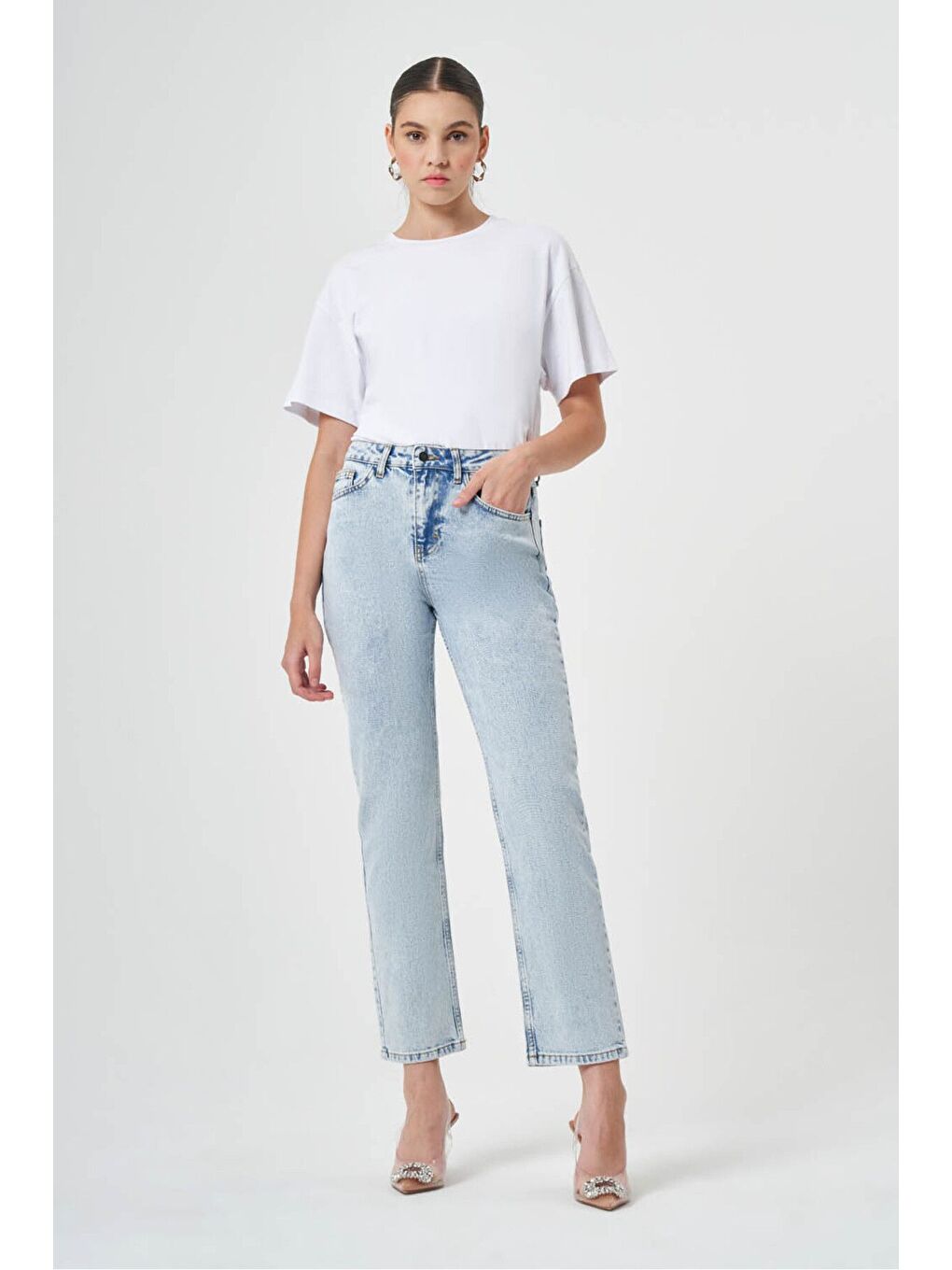 İndigo Denim Pantolon