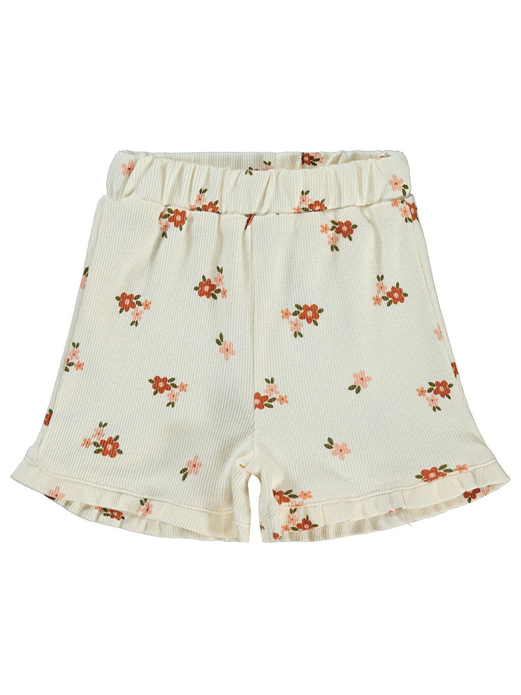 Bej Baby Kız Bebek Şort 6-18 Ay Fil Dişi