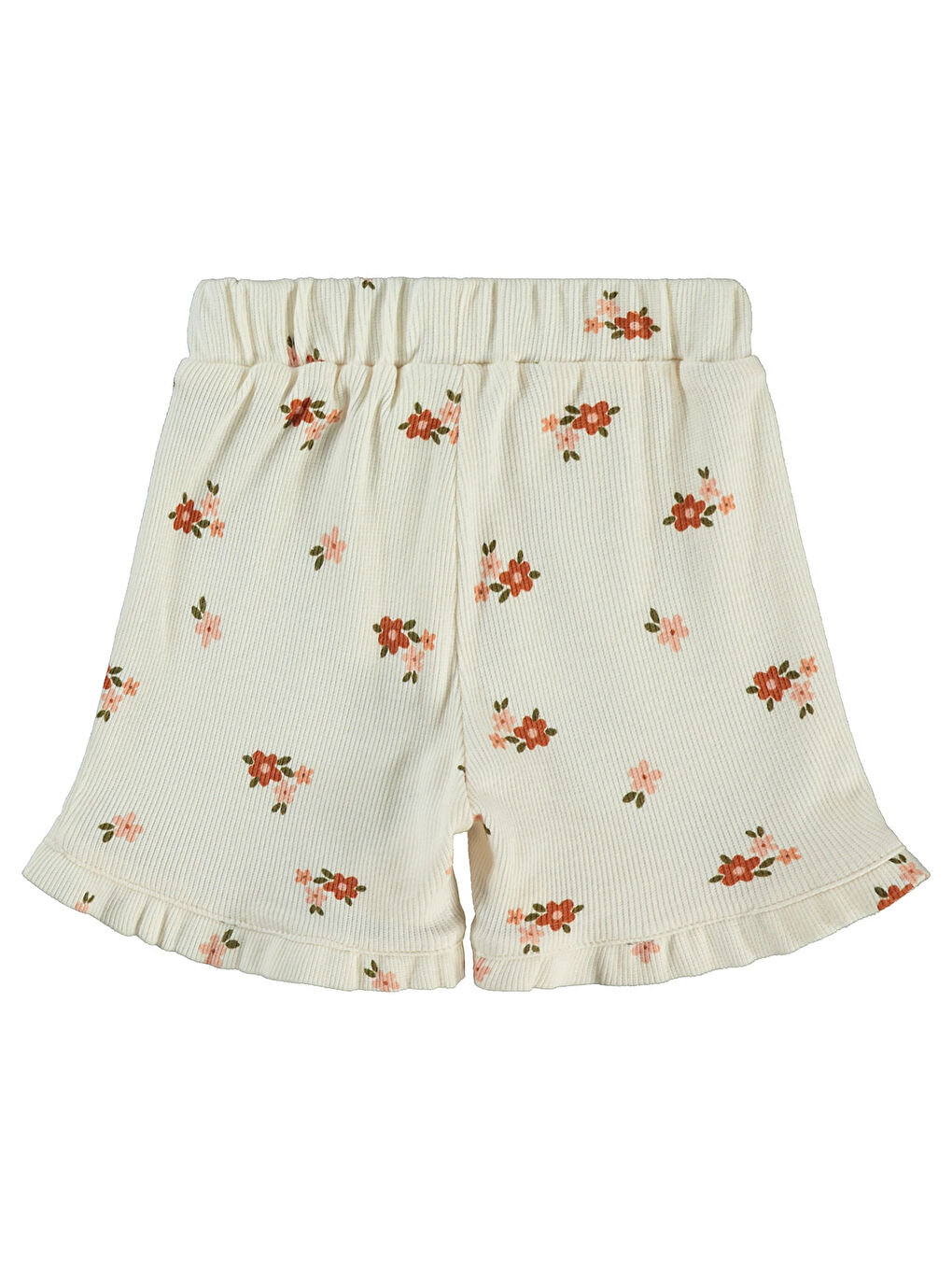 Bej Baby Kız Bebek Şort 6-18 Ay Fil Dişi-1