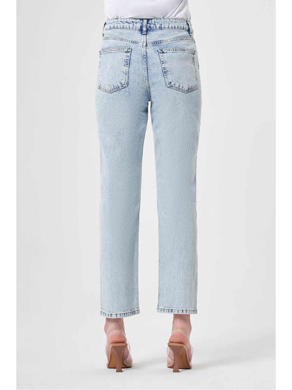 İndigo Denim Pantolon-3