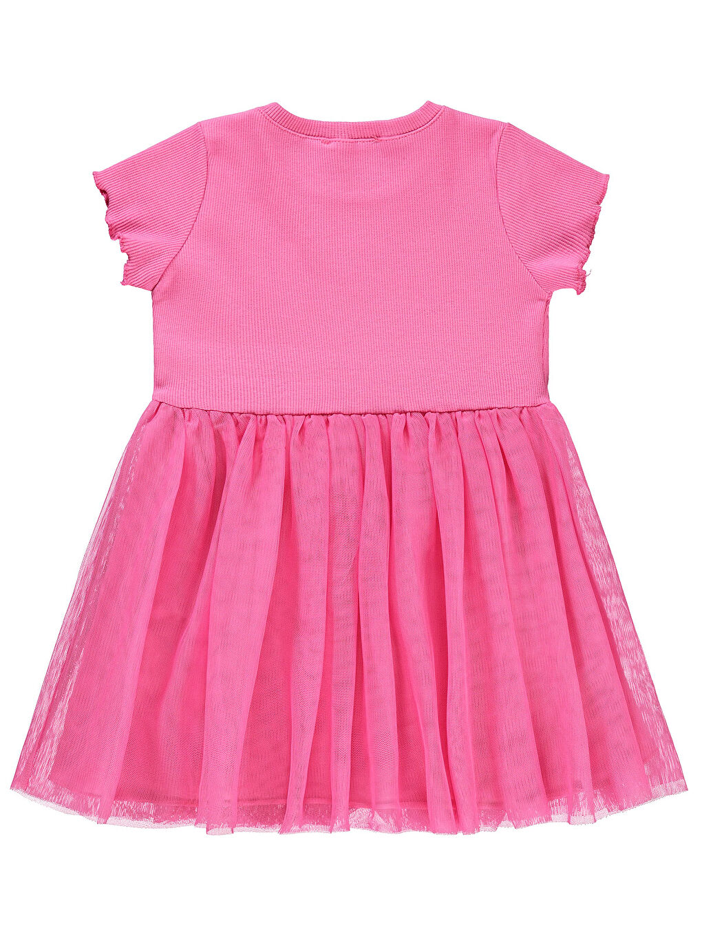 Girls Kız Çocuk Elbise 2-5 Yaş Fuşya-1
