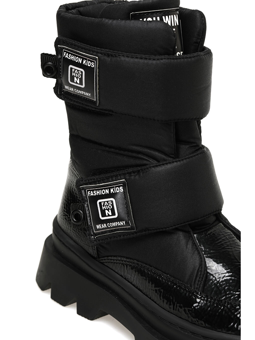 MORTE STK F 3PR Siyah Kız Çocuk Çizme-6