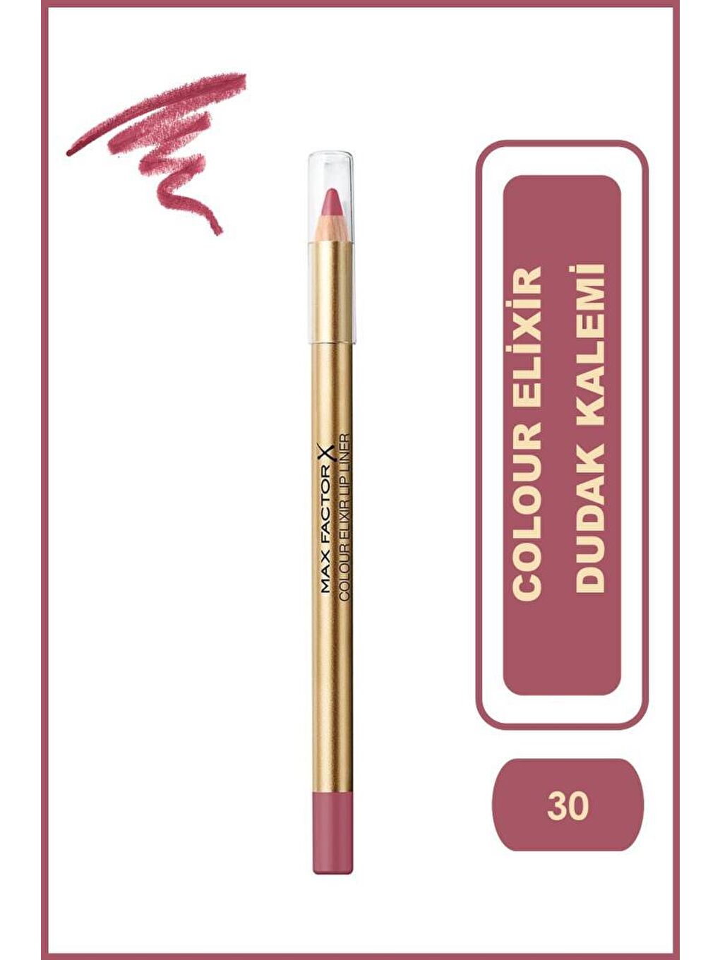 Dudak Kalemi - Colour Elixir Lip Liner No: 30 Mauve Moment