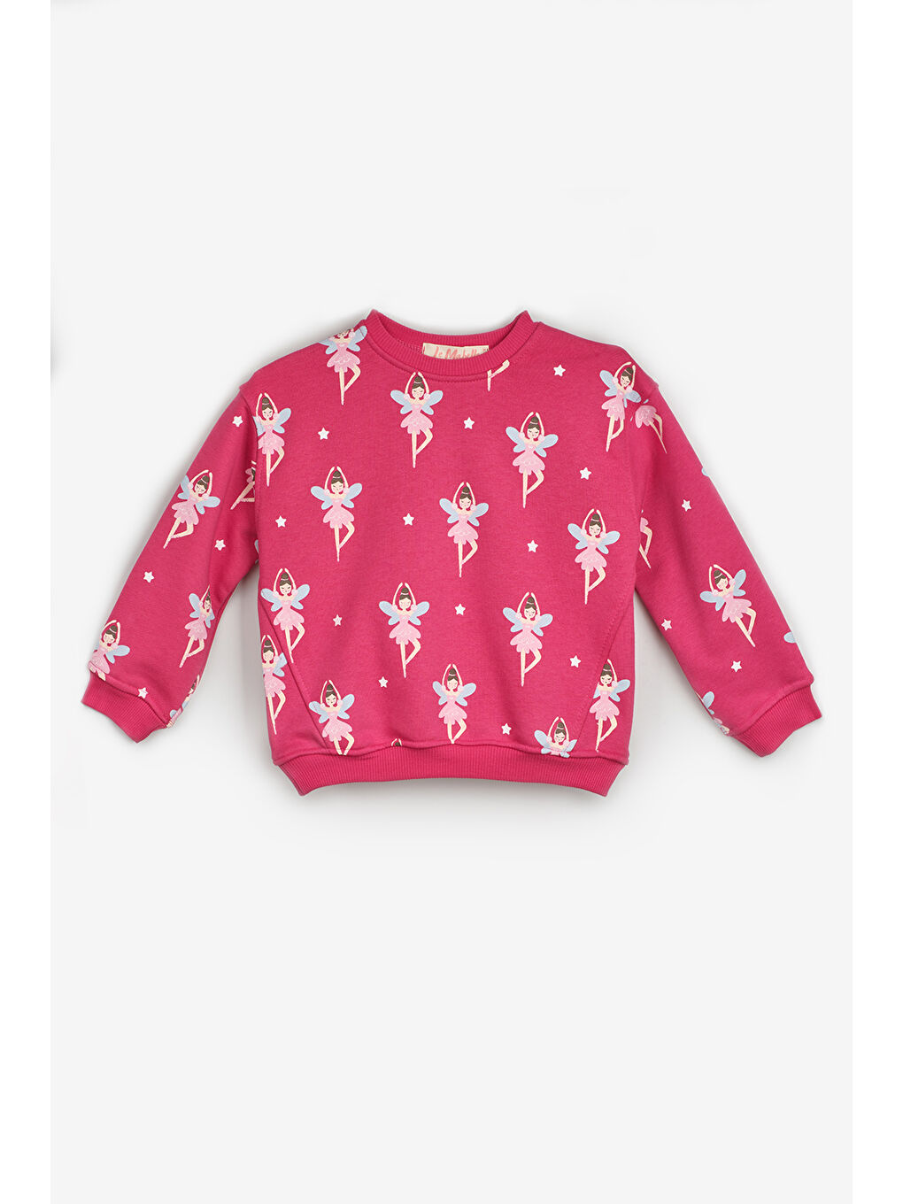 Fuşya Peri Kızı Baskılı Kız Çocuk Eşofman Takımı - Bonnie-5