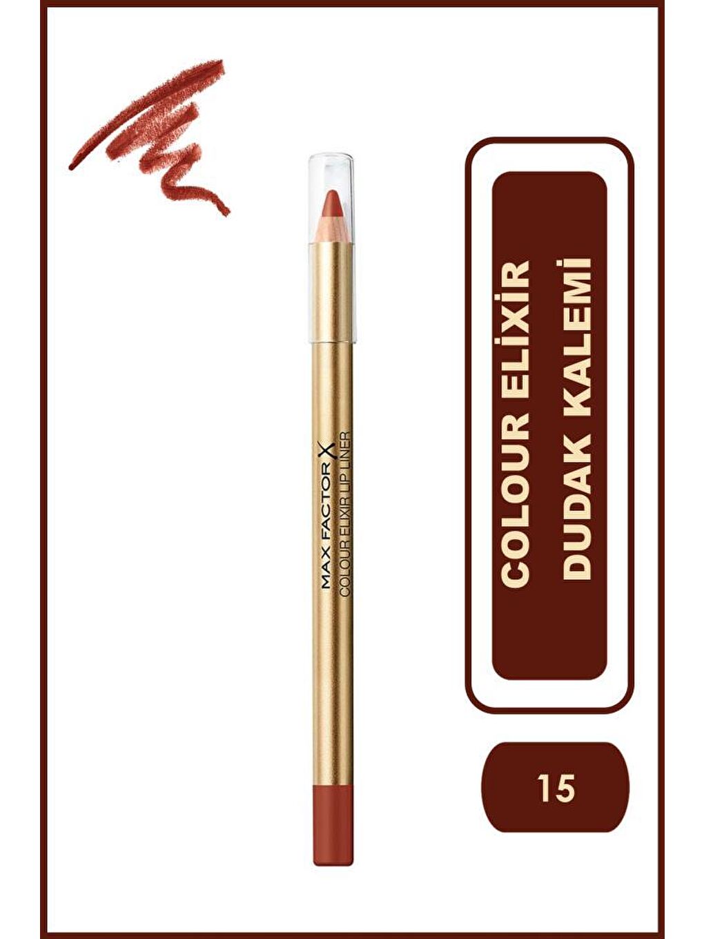 Dudak Kalemi - Colour Elixir Lip Liner 15 Soft Spice