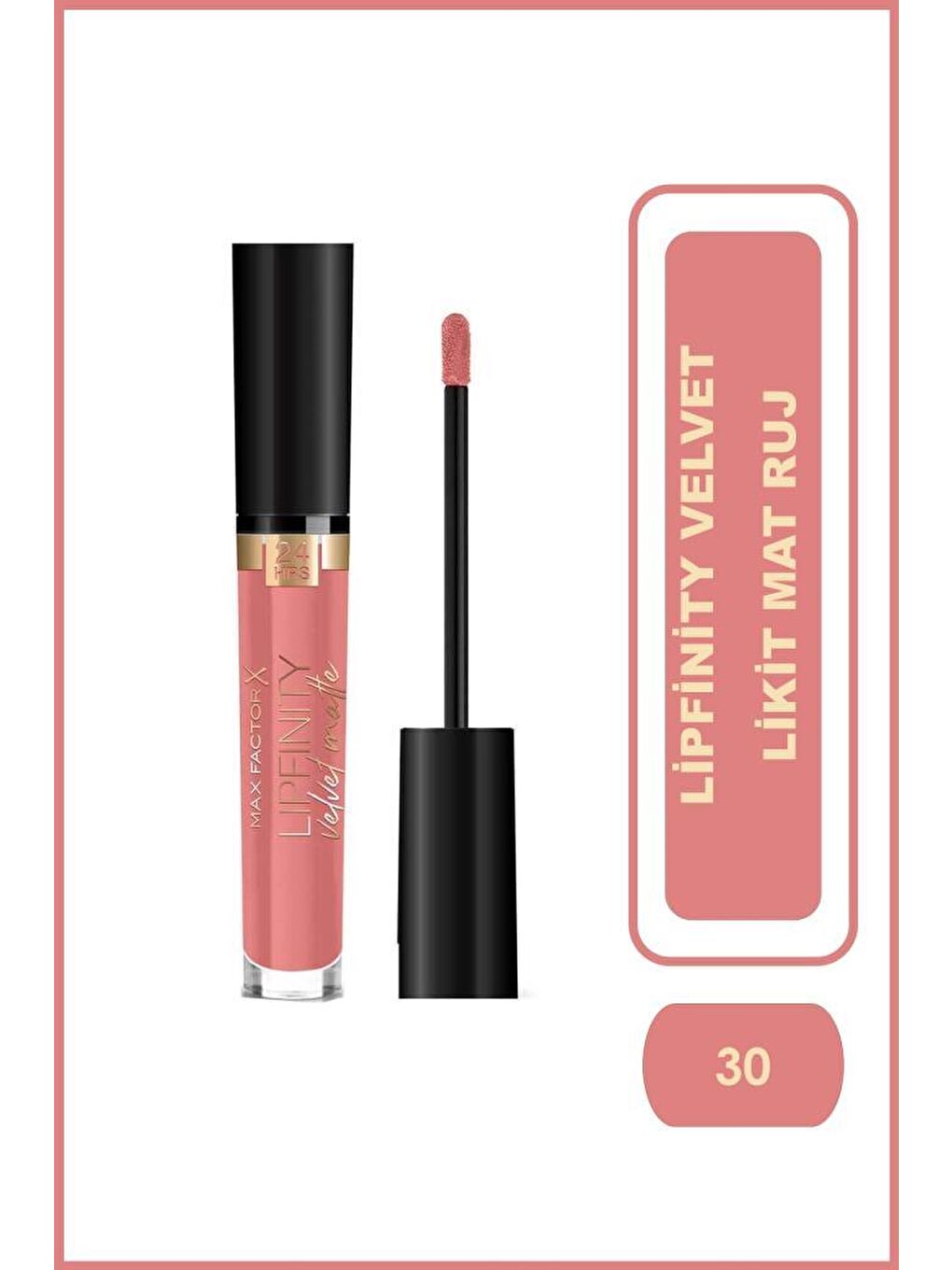 Mat Ruj - Lipfinity Velvet Matte Rg Lipstick 030 Coolcoral 3.5Ml 17Iv 8005610629735