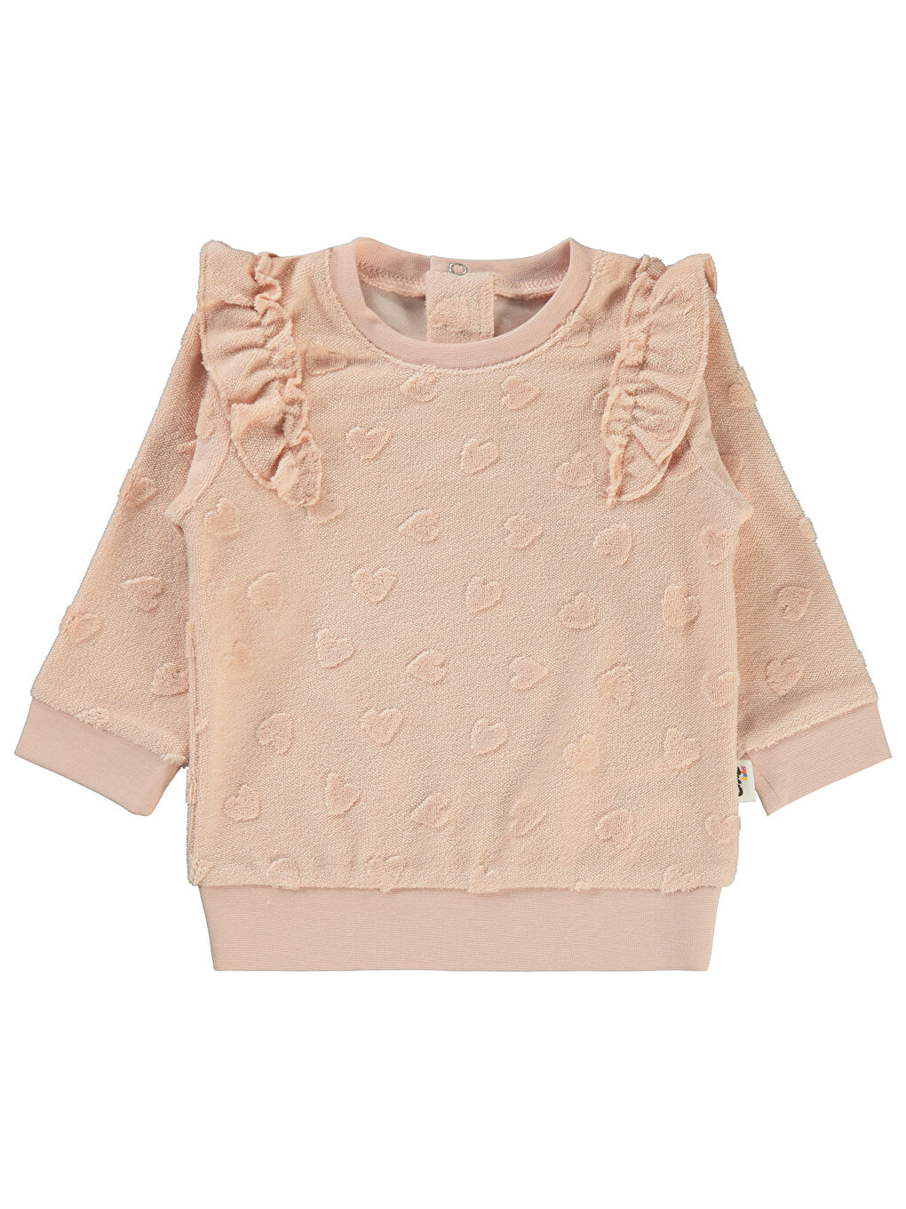 Baby Kız Bebek Sweatshirt 6-18 Ay Pembe