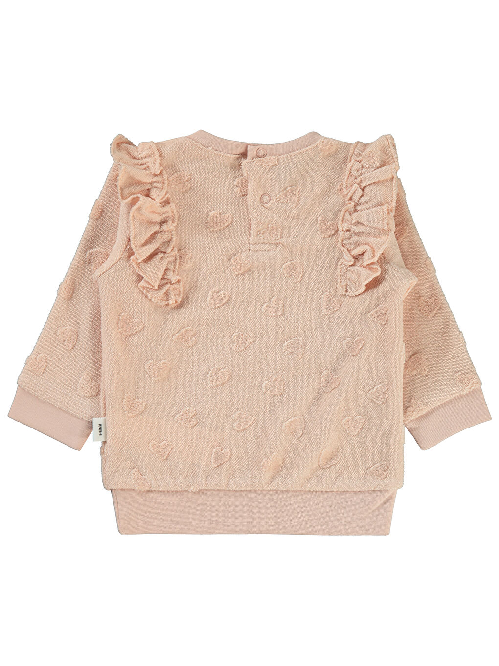 Baby Kız Bebek Sweatshirt 6-18 Ay Pembe-1