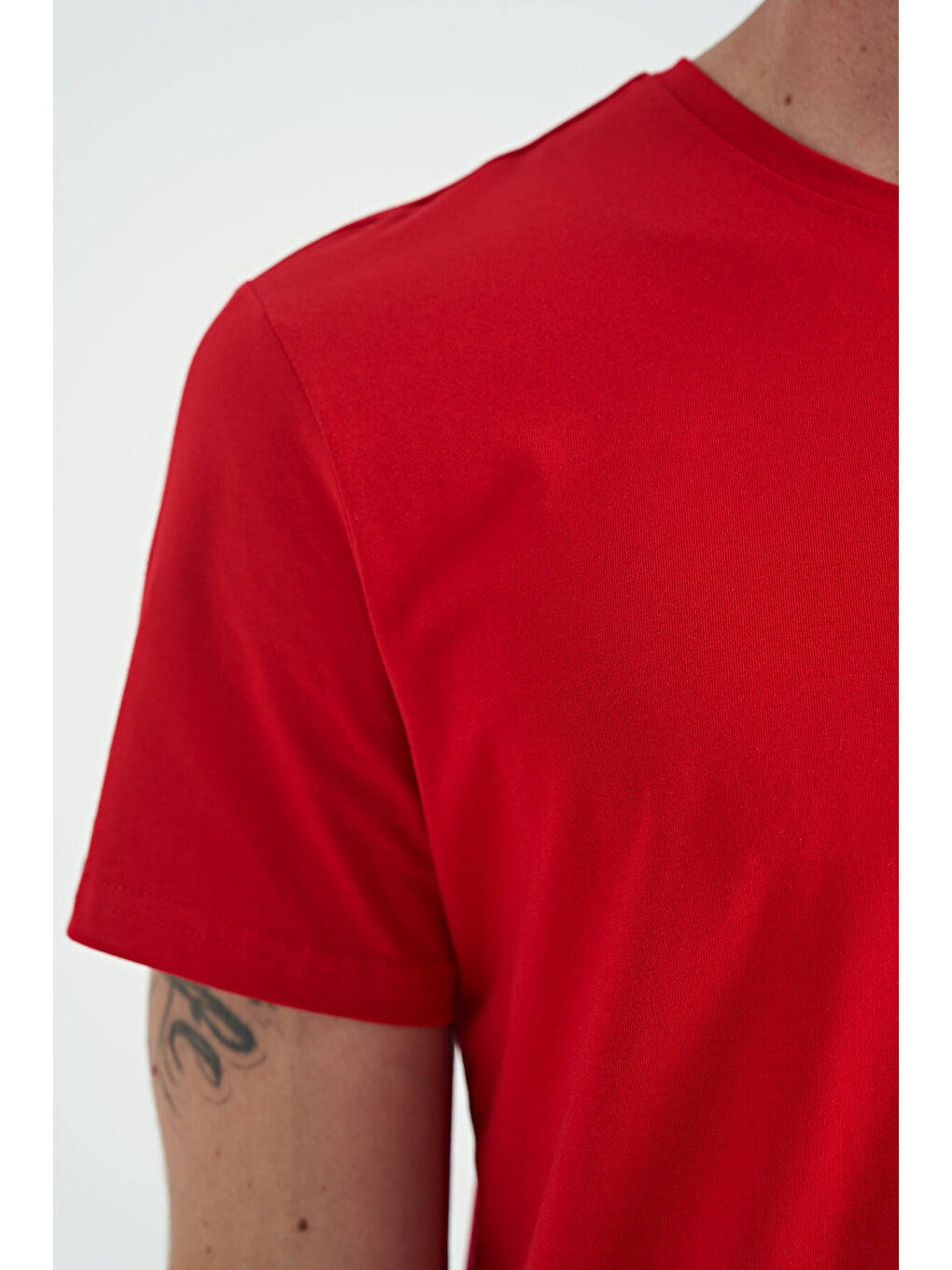 Calvin Kırmızı Basic Erkek Tişört - 88245-3