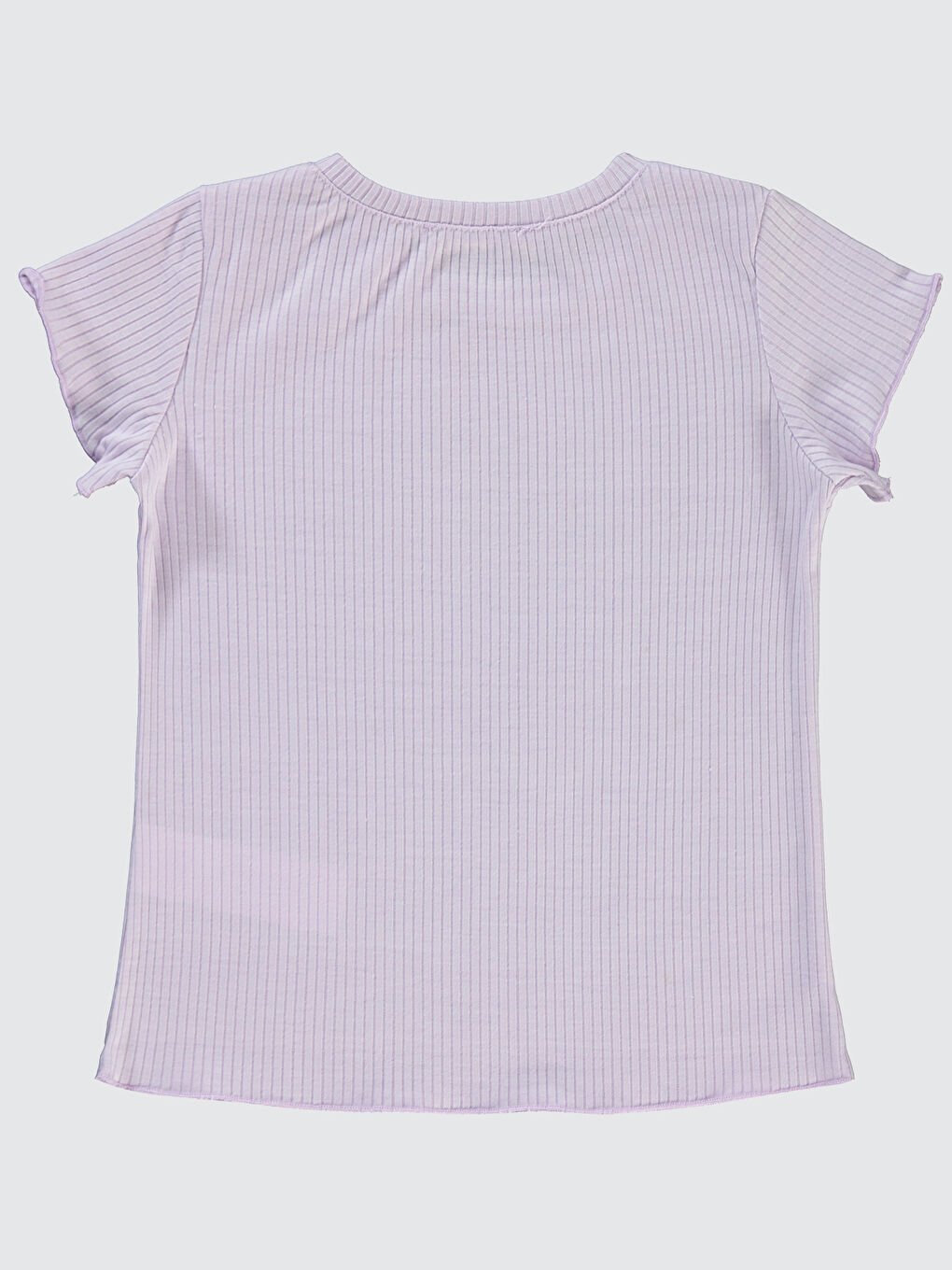 Mor Girls Kız Çocuk Tişört 2-5 Yaş Nazik Lavanta-1