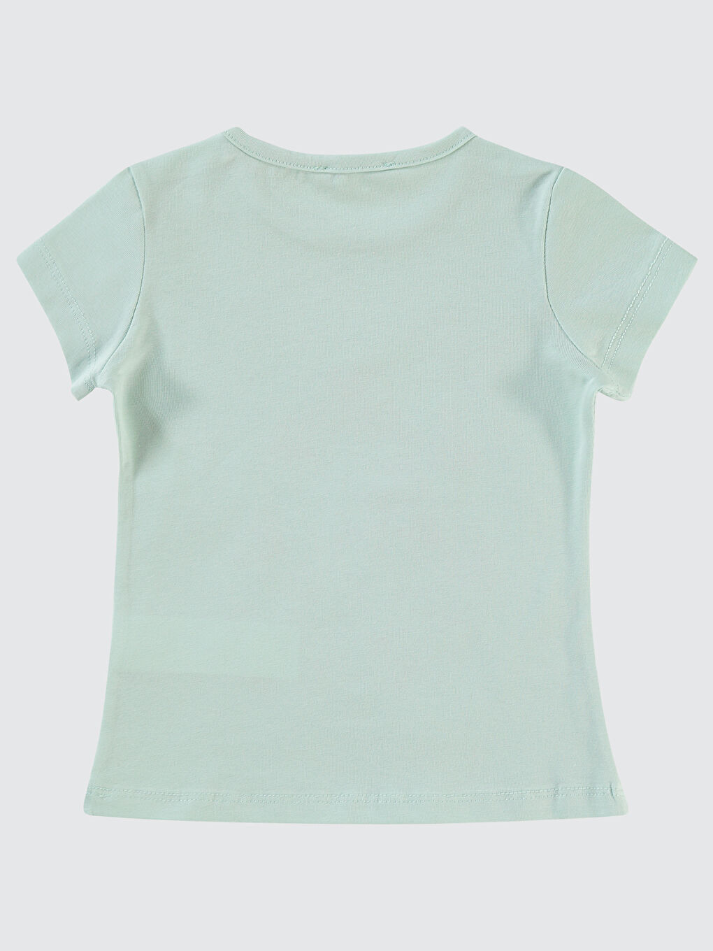 Yeşil Girls Kız Çocuk Tişört 2-5 Yaş Taze Nane-1