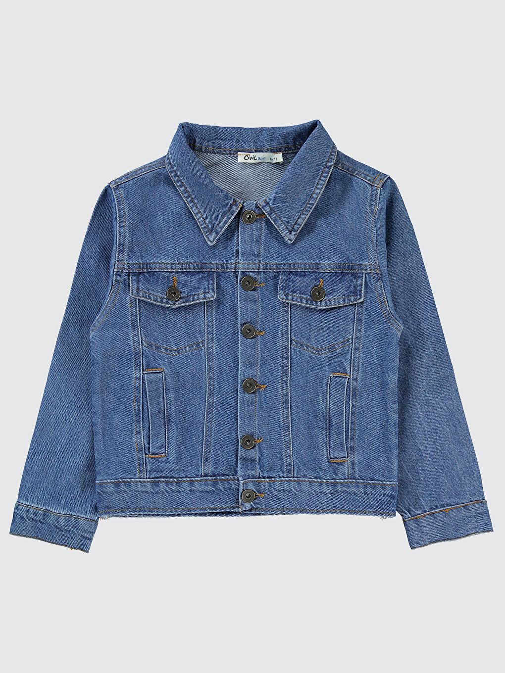 Boys Erkek Çocuk Ceket 6-9 Yaş Mavi-2