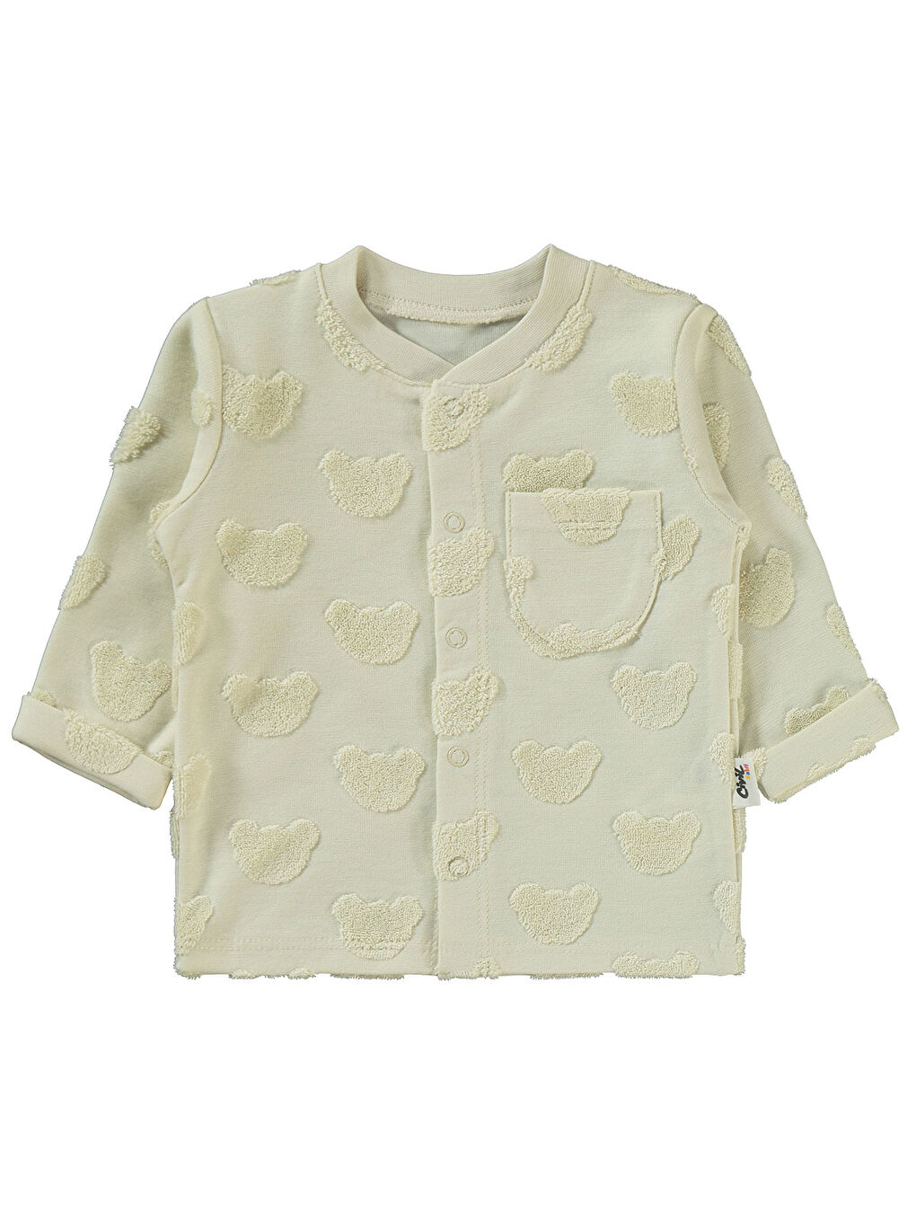 Bej Baby Erkek Bebek Pijama Takımı 1-6 Ay Taş Rengi-2