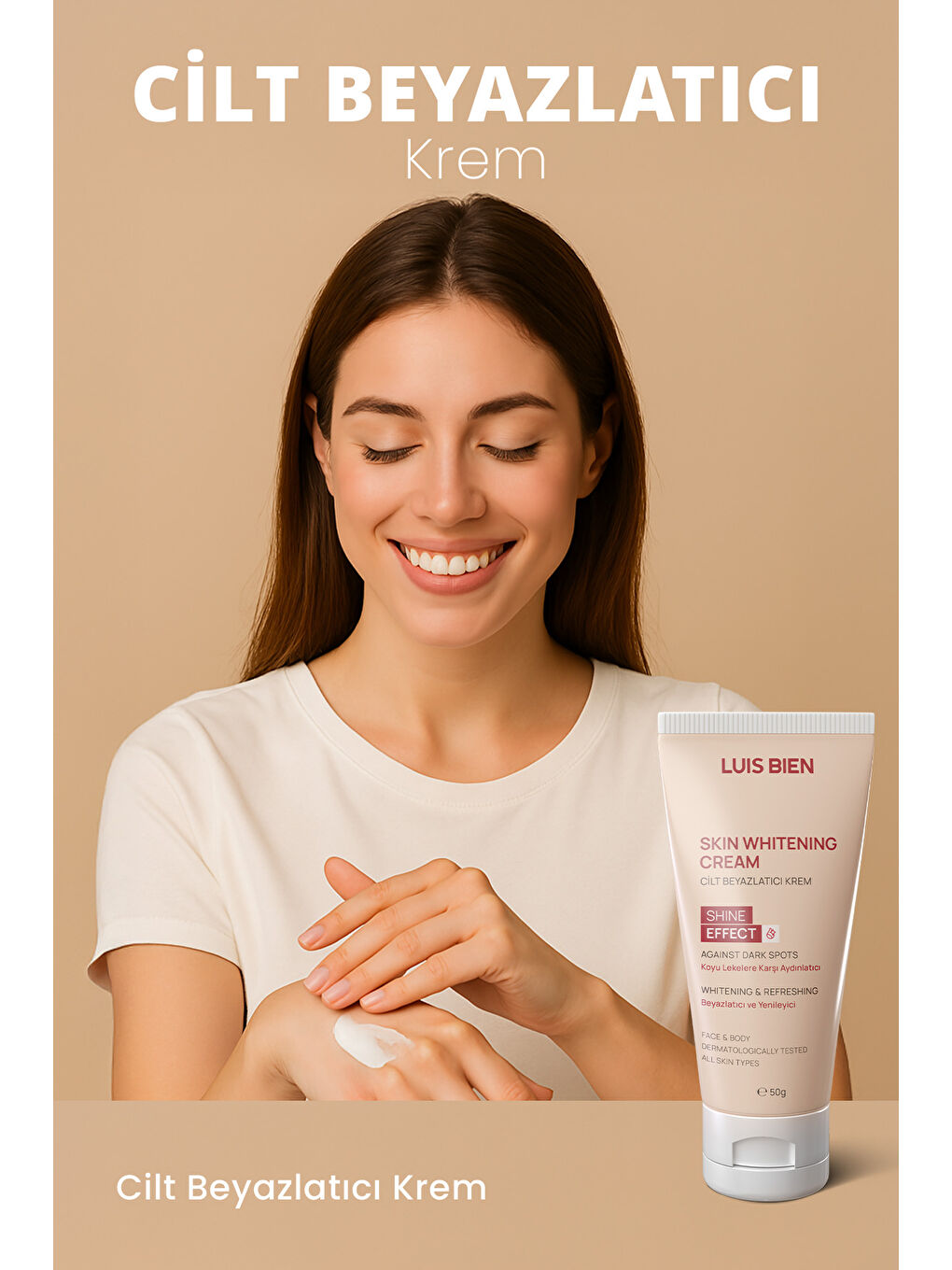 Cilt Beyazlatıcı Peeling/Scrub & Cilt Beyazlatıcı Krem & Roll-on 3'lü Set-1