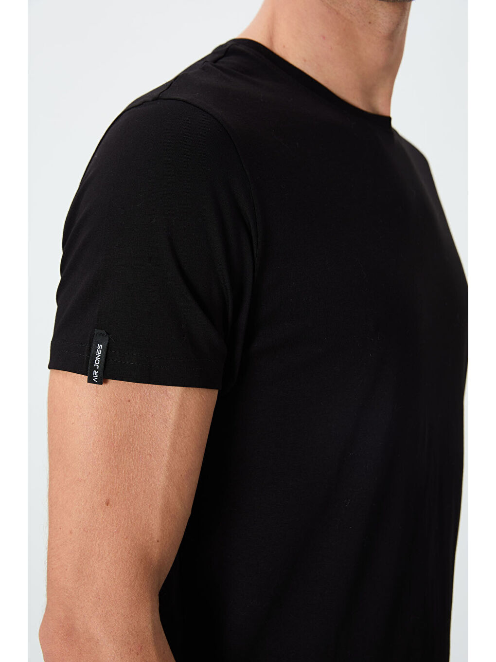 Calvin Siyah Basic Erkek Tişört - 88245-2