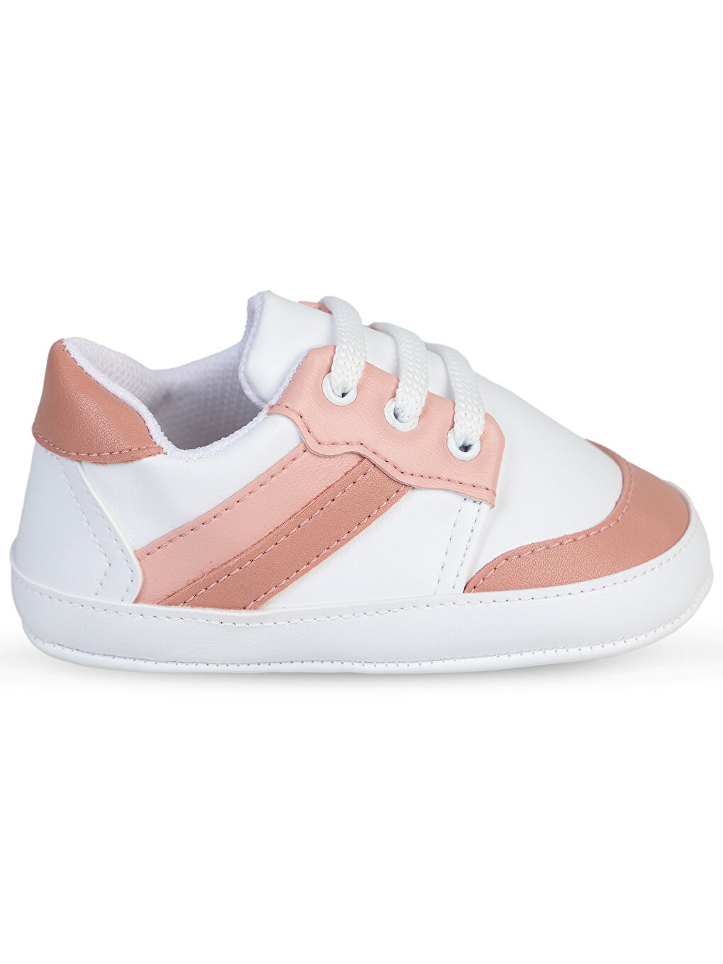 Pembe Baby Kız Bebek İlkadım Ayakkabısı 19-21 Numara Pudra