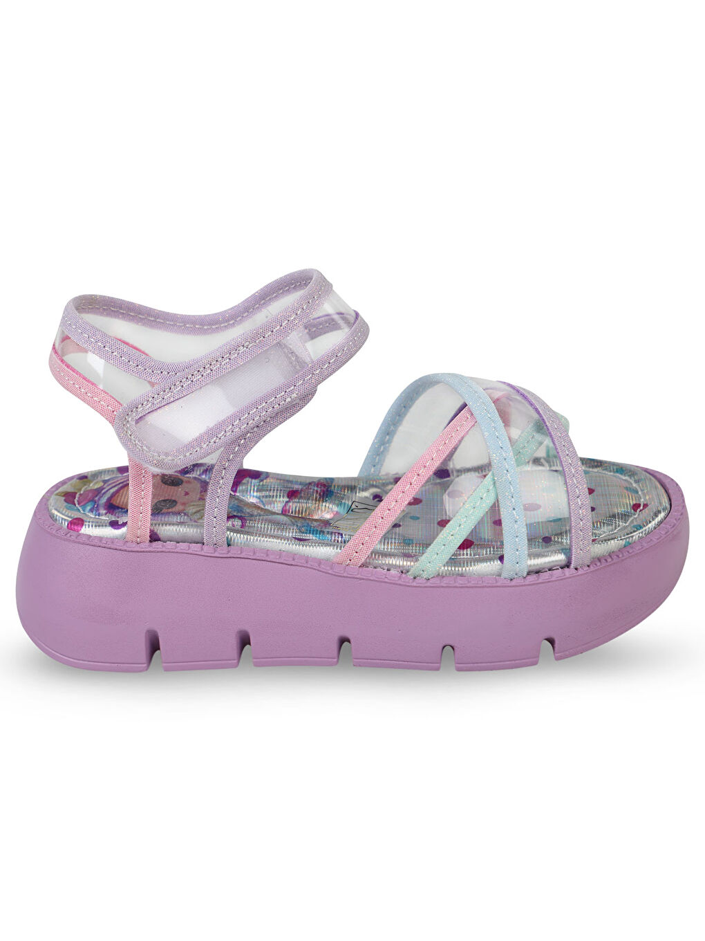 Girls Kız Çocuk Sandalet 26-30 Numara Lila