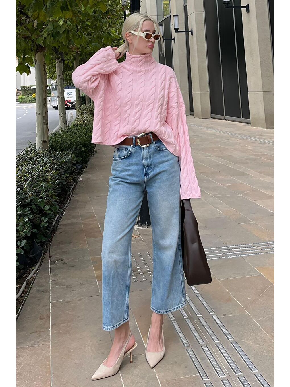 Açık Mavi Kadın Mom Jean Mg2033-5