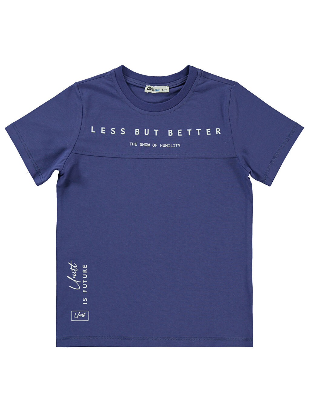 Boys Erkek Çocuk Tişört 10-13 Yaş Mor