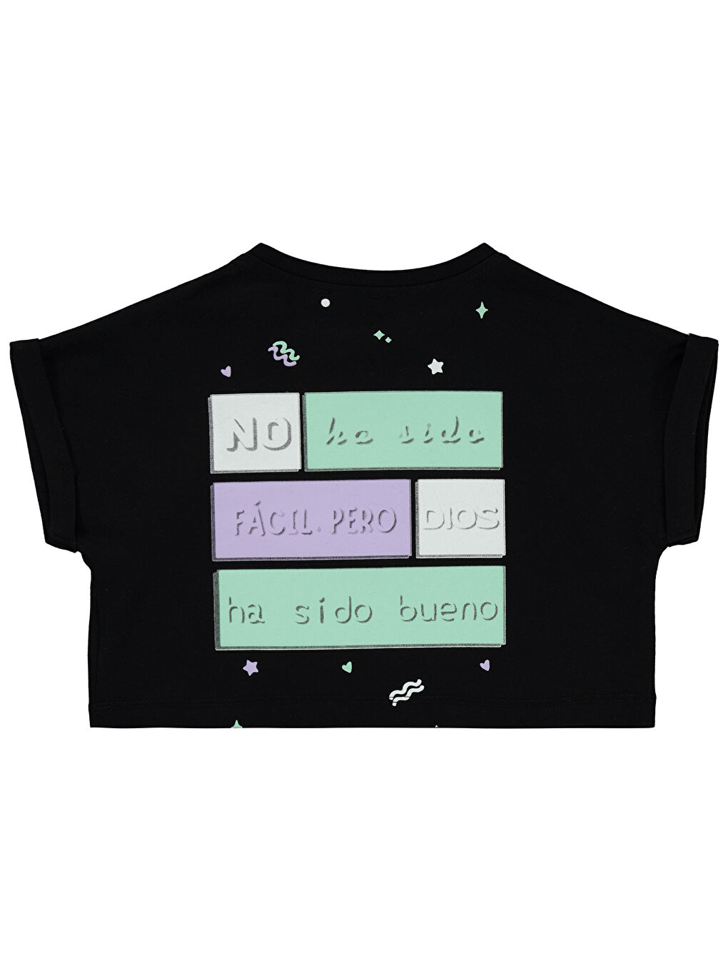 Girls Kız Çocuk Tişört 2-5 Yaş Siyah-1