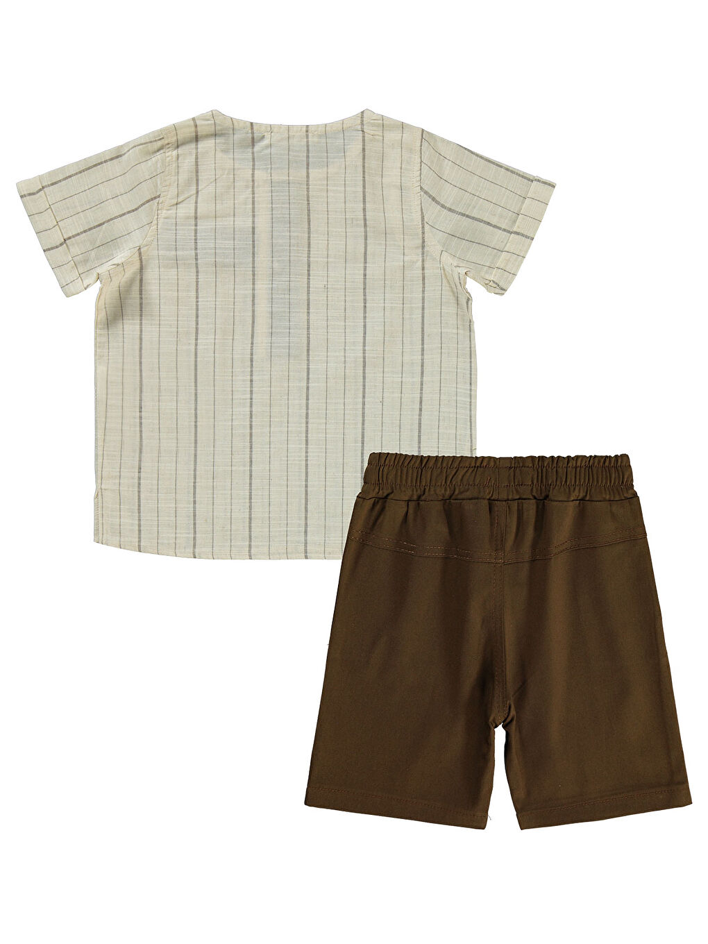 Kahverengi Boys Erkek Çocuk Takım 2-5 Yaş Kahve-1