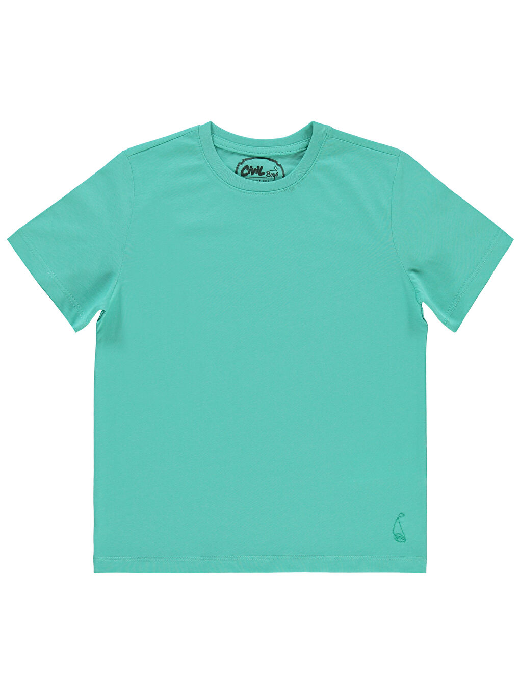 Yeşil Boys Erkek Çocuk Tişört 6-9 Yaş Mint