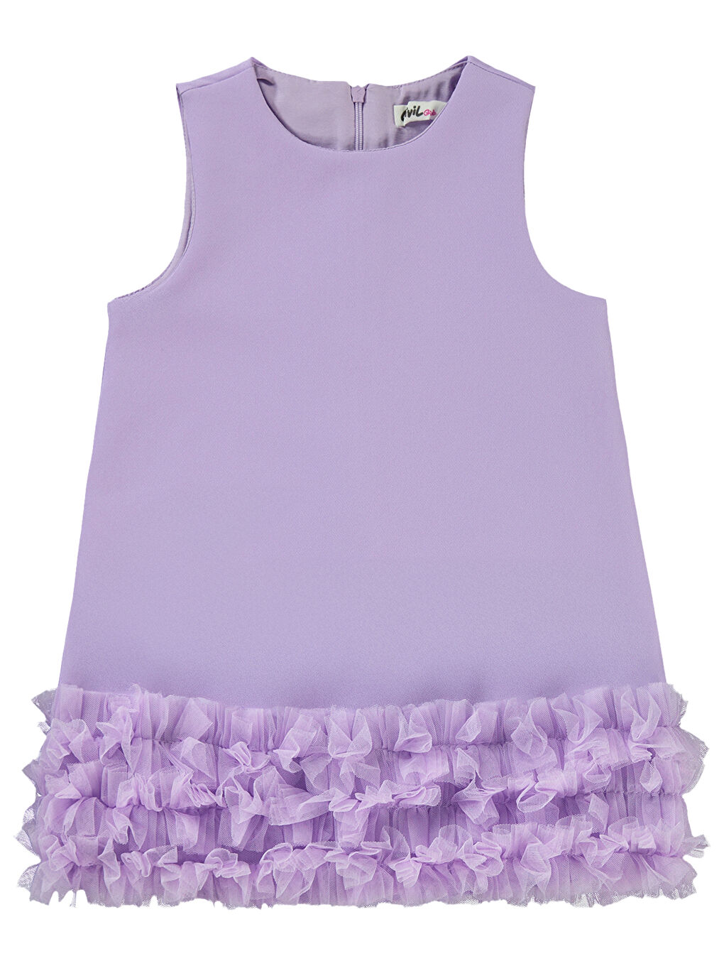 Girls Kız Çocuk Elbise 2-5 Yaş Lila-1