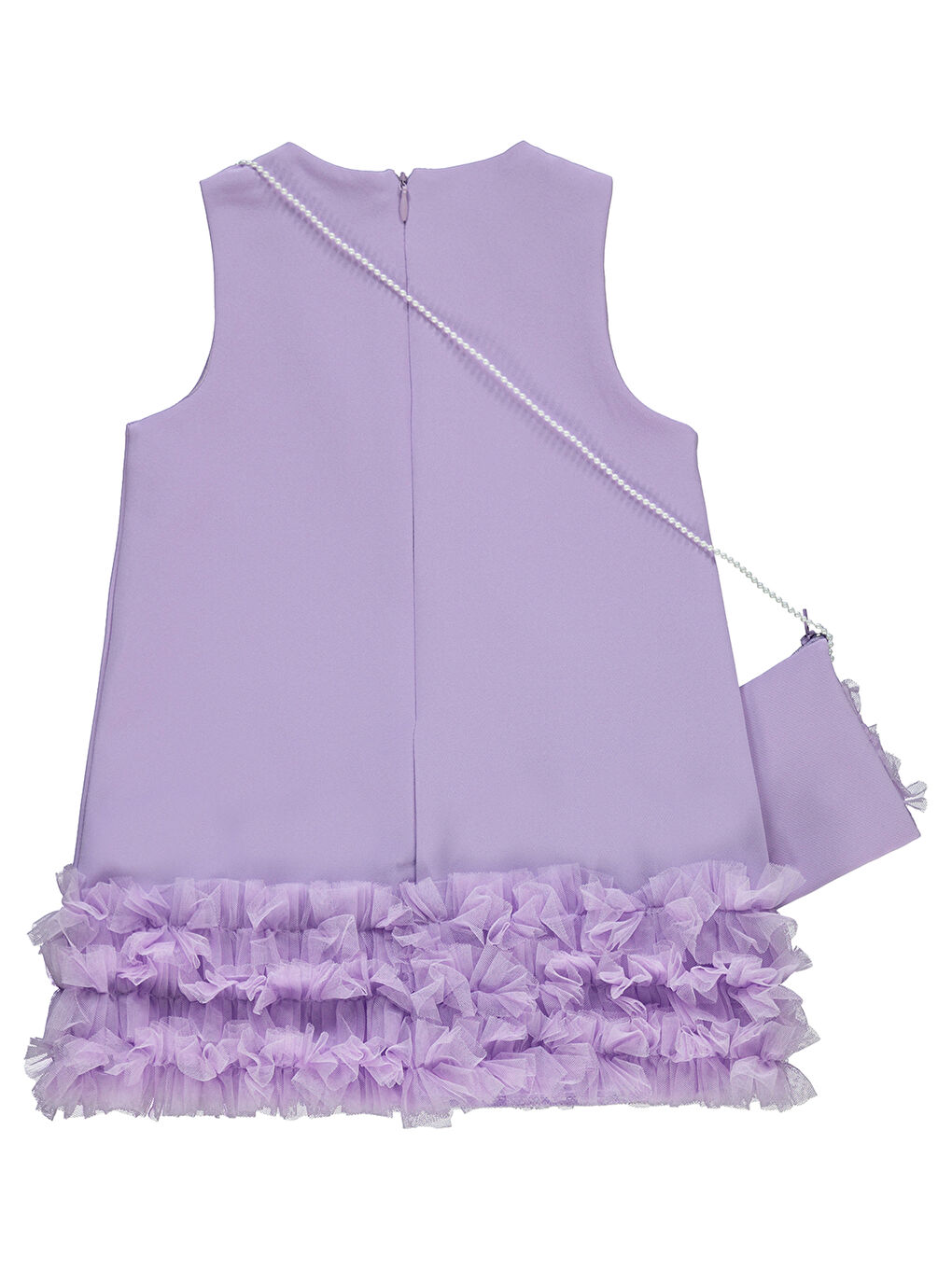Girls Kız Çocuk Elbise 2-5 Yaş Lila-2