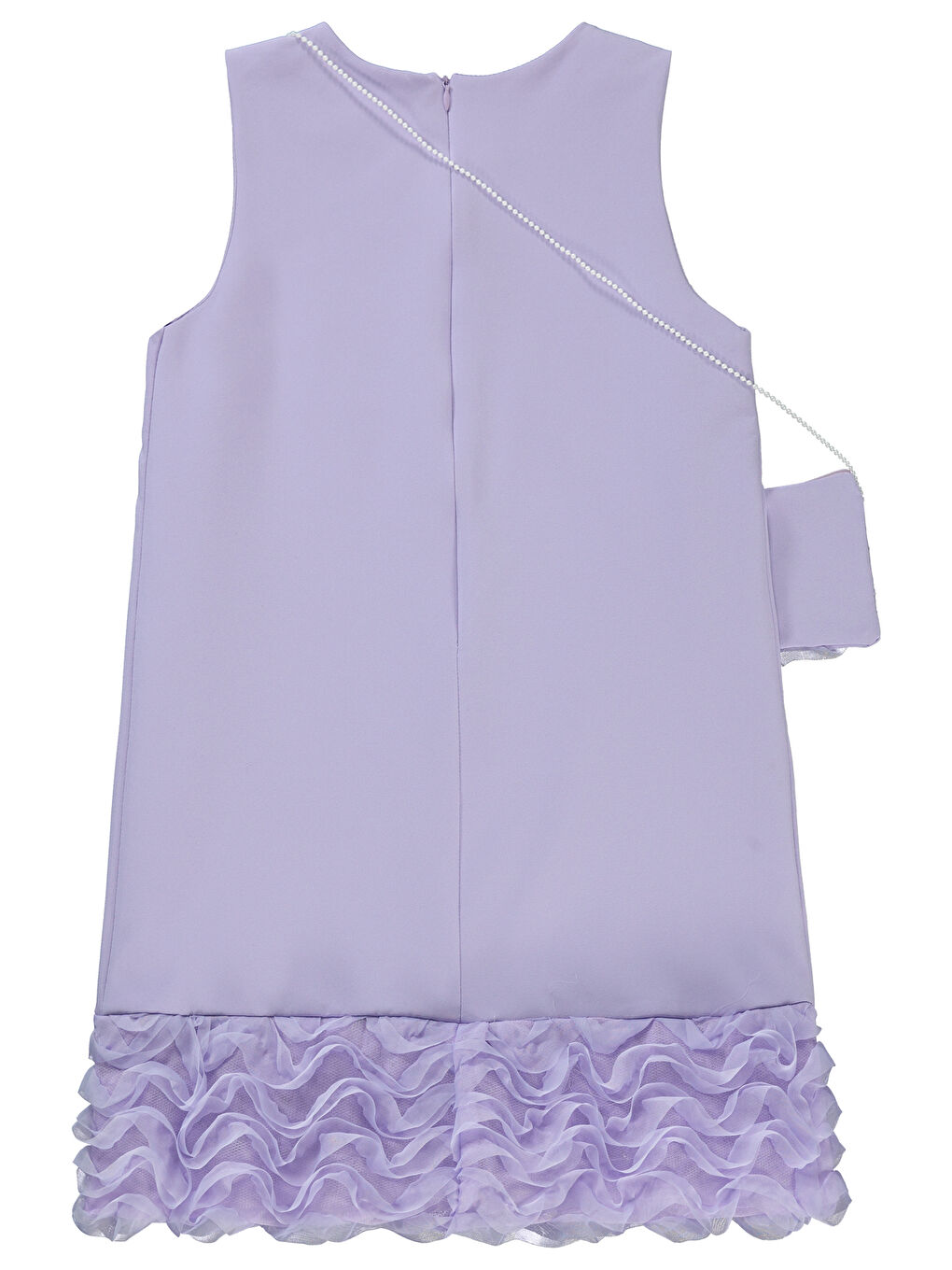 Girls Kız Çocuk Elbise 10-13 Yaş Lila-2
