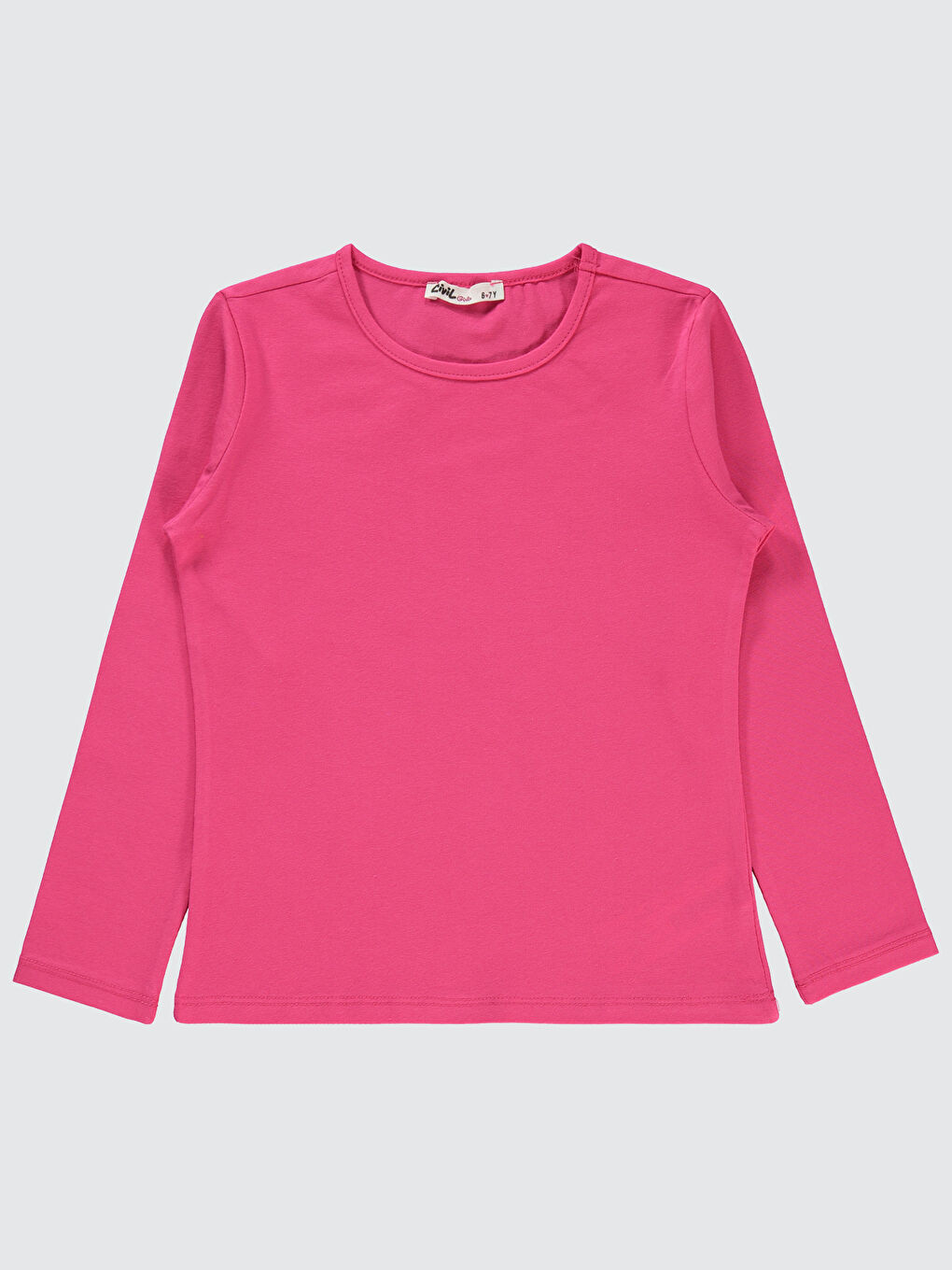 Girls Kız Çocuk Sweatshirt 6-9 Yaş Fuşya