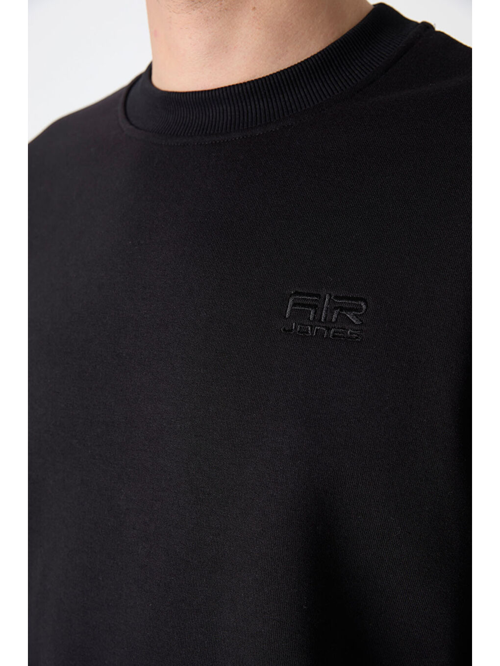 Andy Siyah Rahat Kalıp Şardonlu Jogger Erkek Eşofman Takım - 85190-4