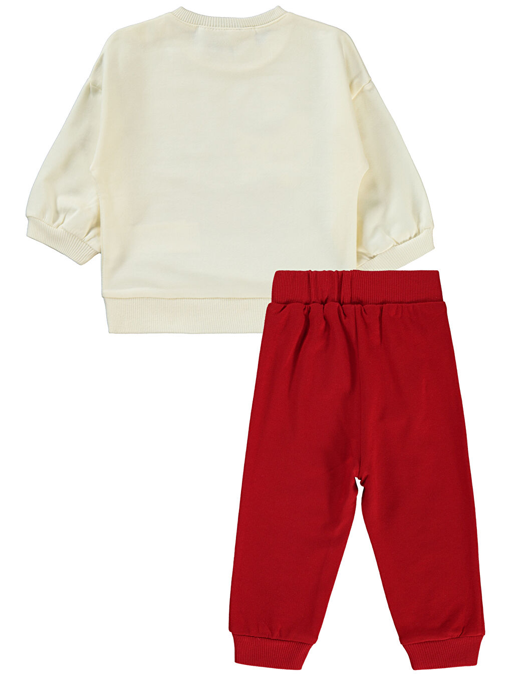 Lila Hello Kitty Kız Bebek Takım 6-18 Ay Ekru-Kırmızı-1