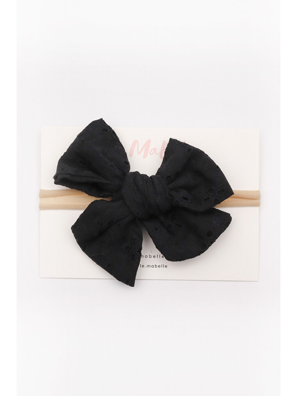 Siyah Fisto Fiyonk Kız Çocuk Saç Bandı