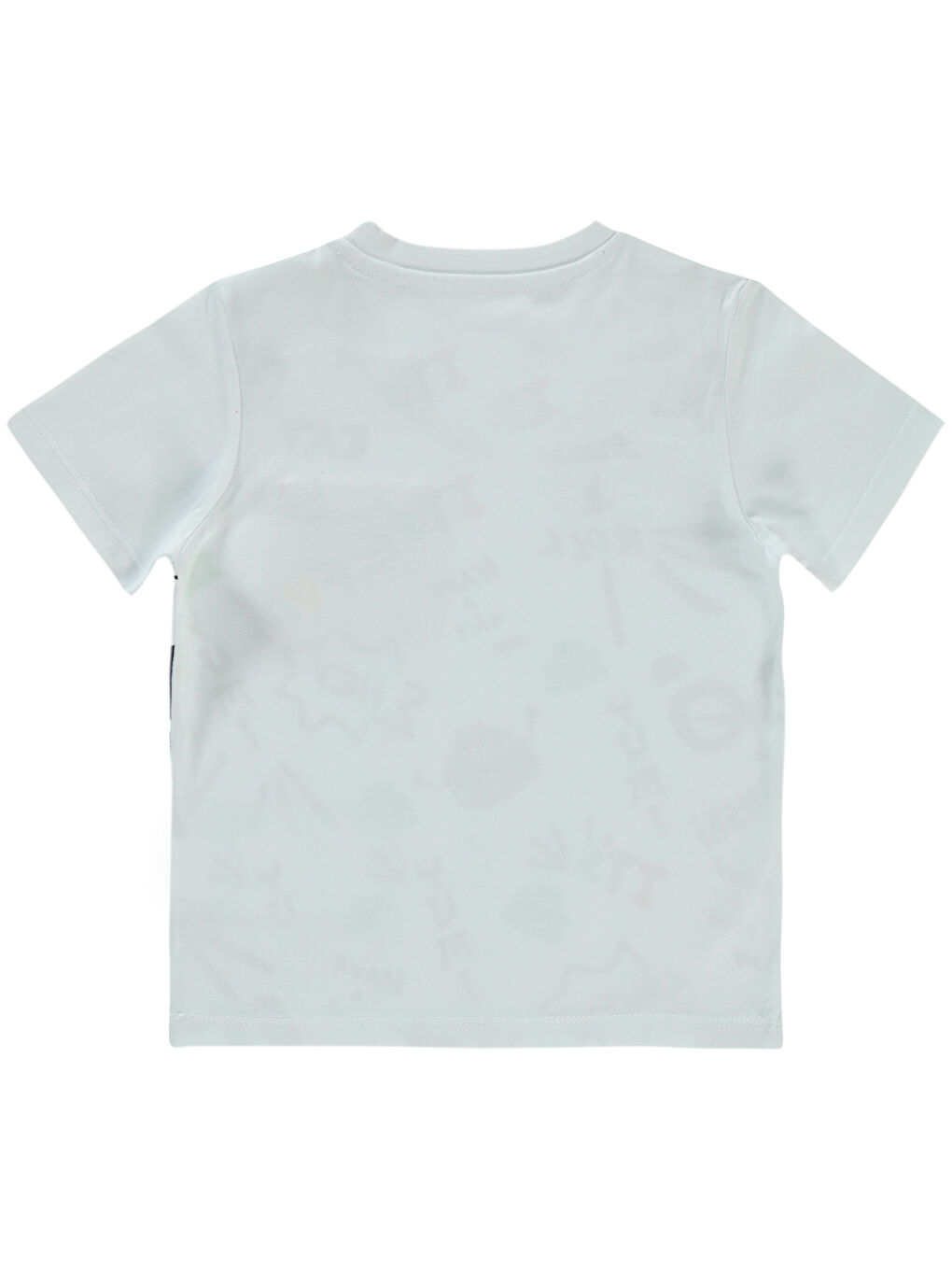 Boys Erkek Çocuk Tişört 2-5 Yaş Beyaz-1